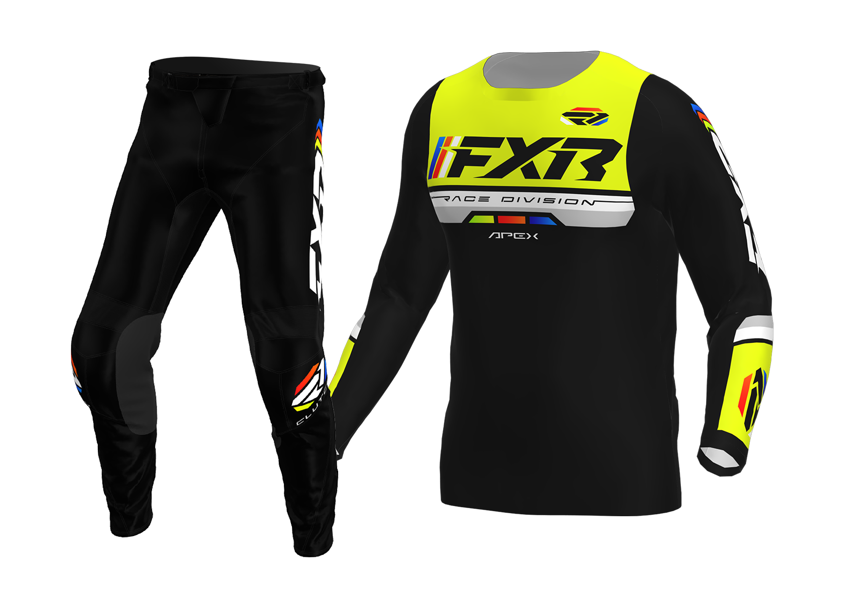 FXR Kinder Crosskleding 2026 Apex - HiVis