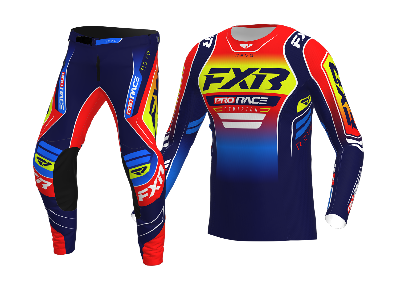 FXR Kinder Crosskleding 2026 Revo - Nuke