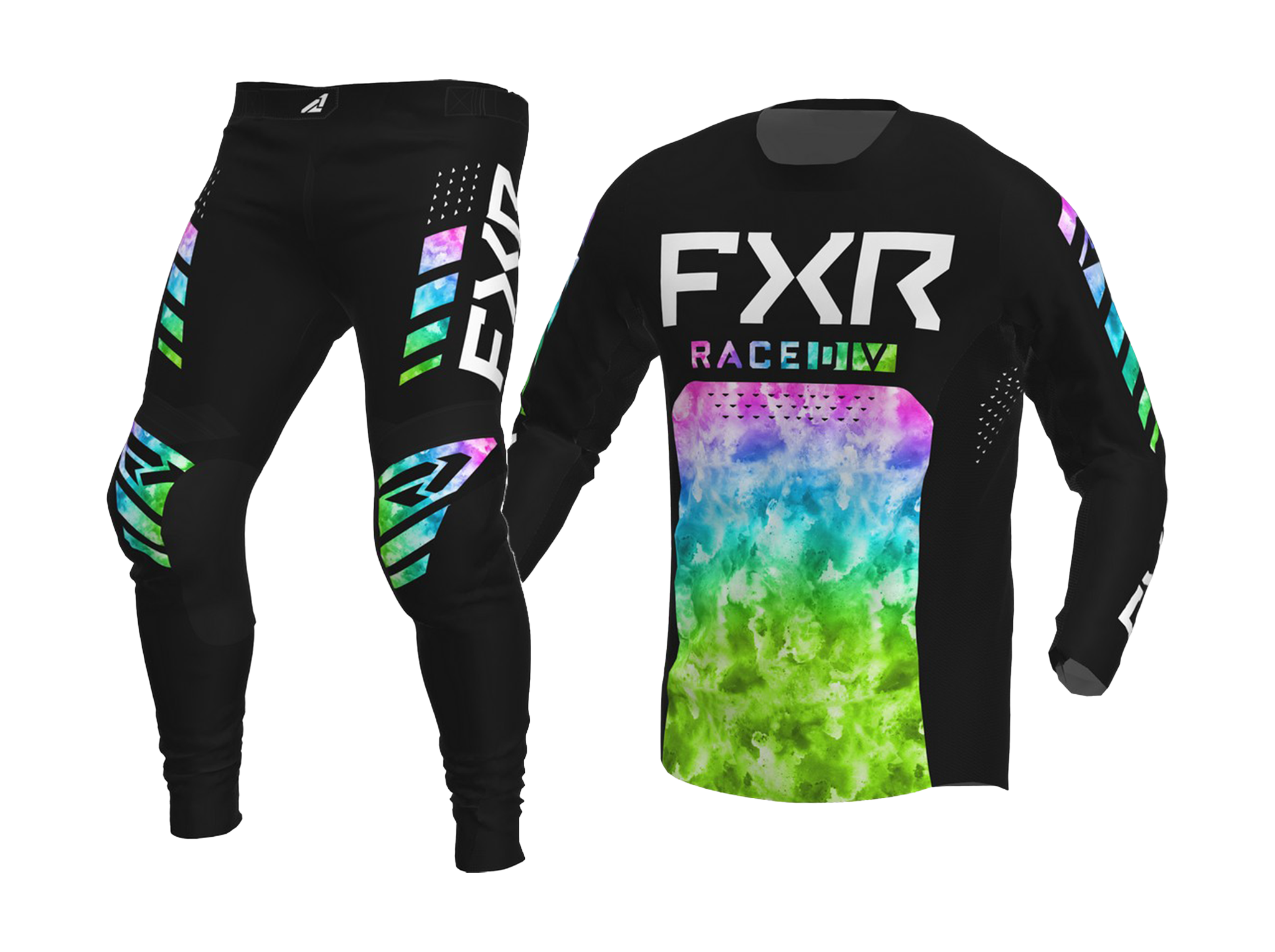 FXR Kinder Crosskleding Podium - Acid Rain
