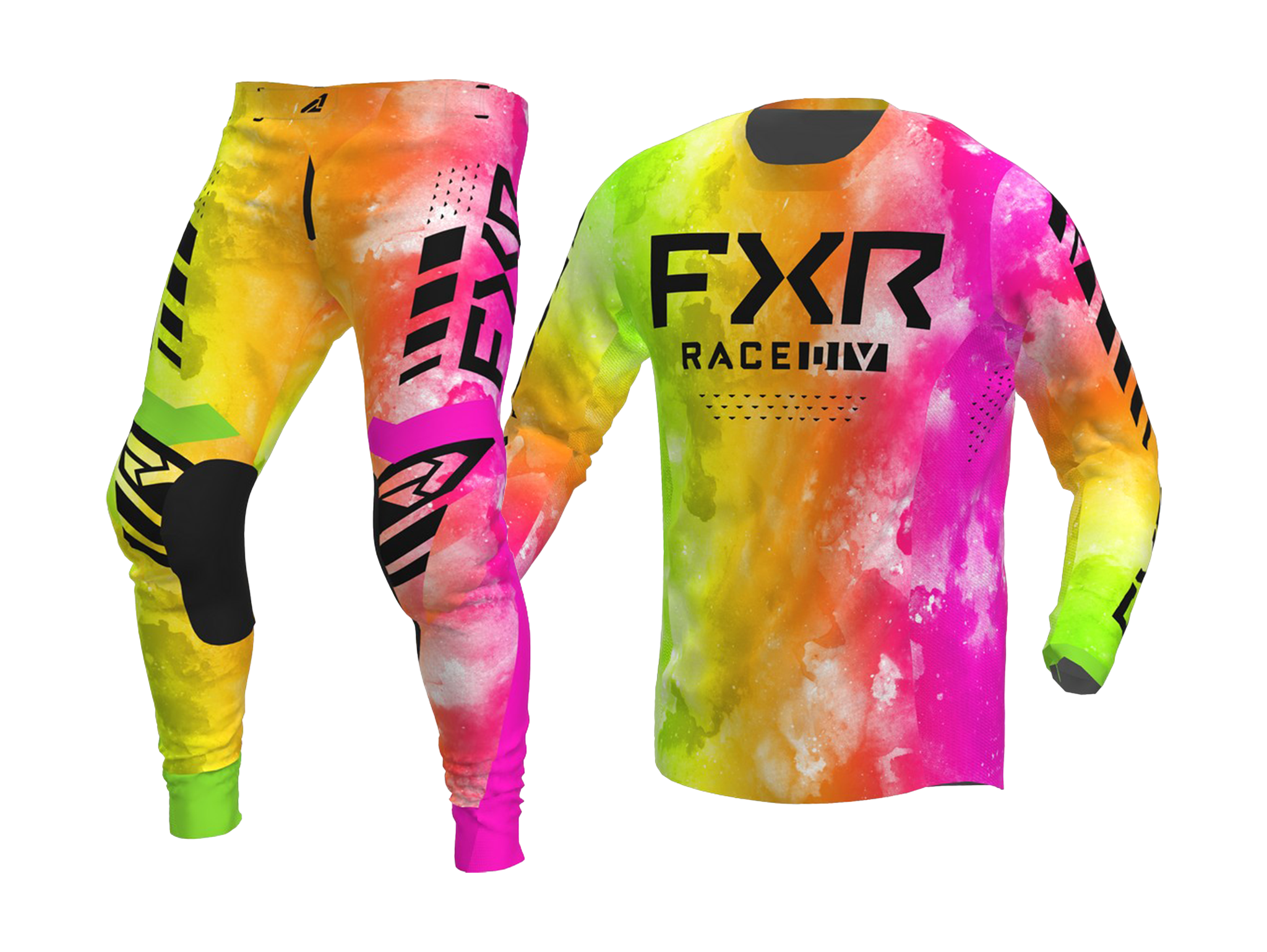 FXR Kinder Crosskleding Podium - Acid Sherbert