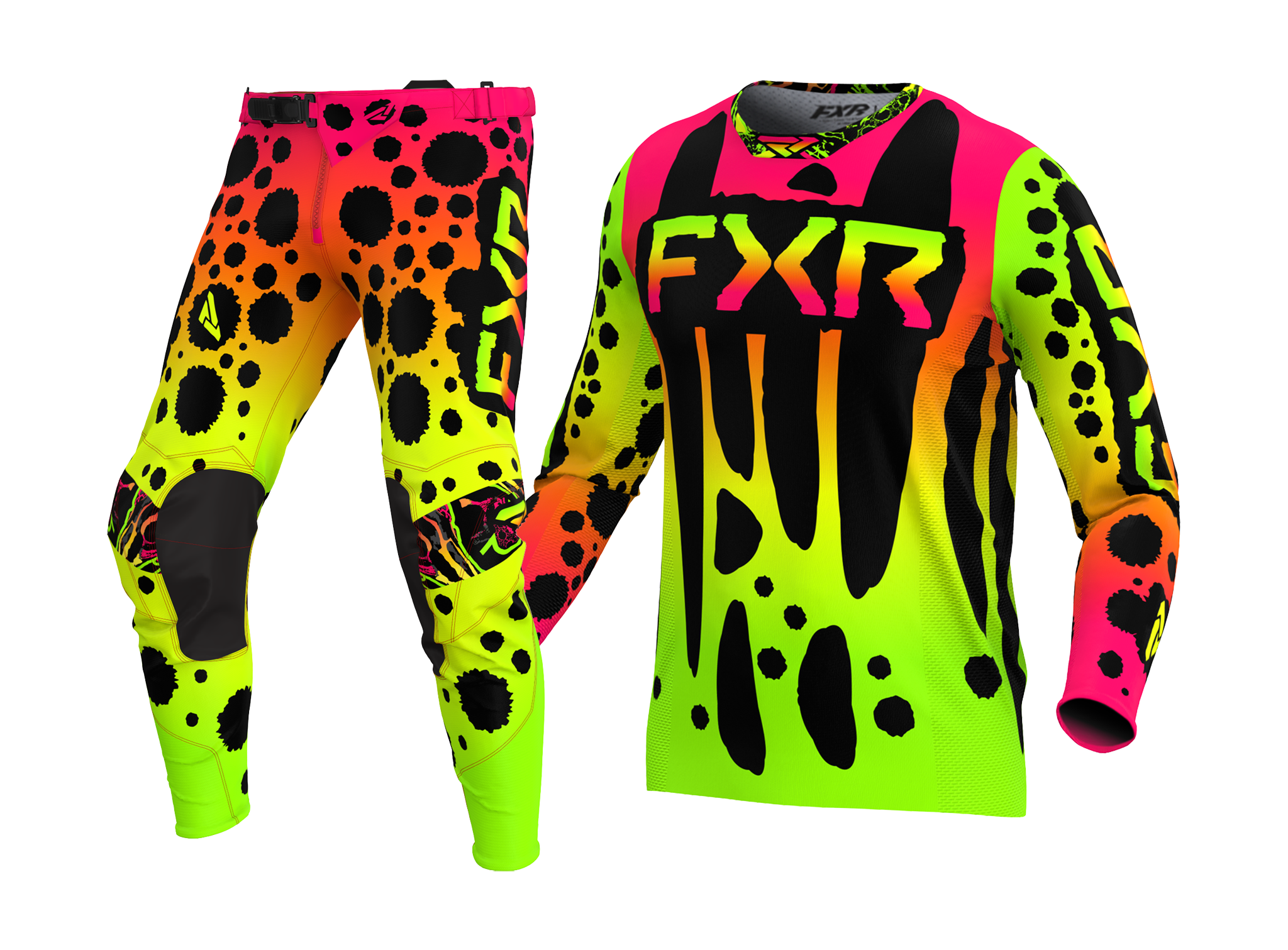 FXR Kinder Crosskleding Podium - Frogger