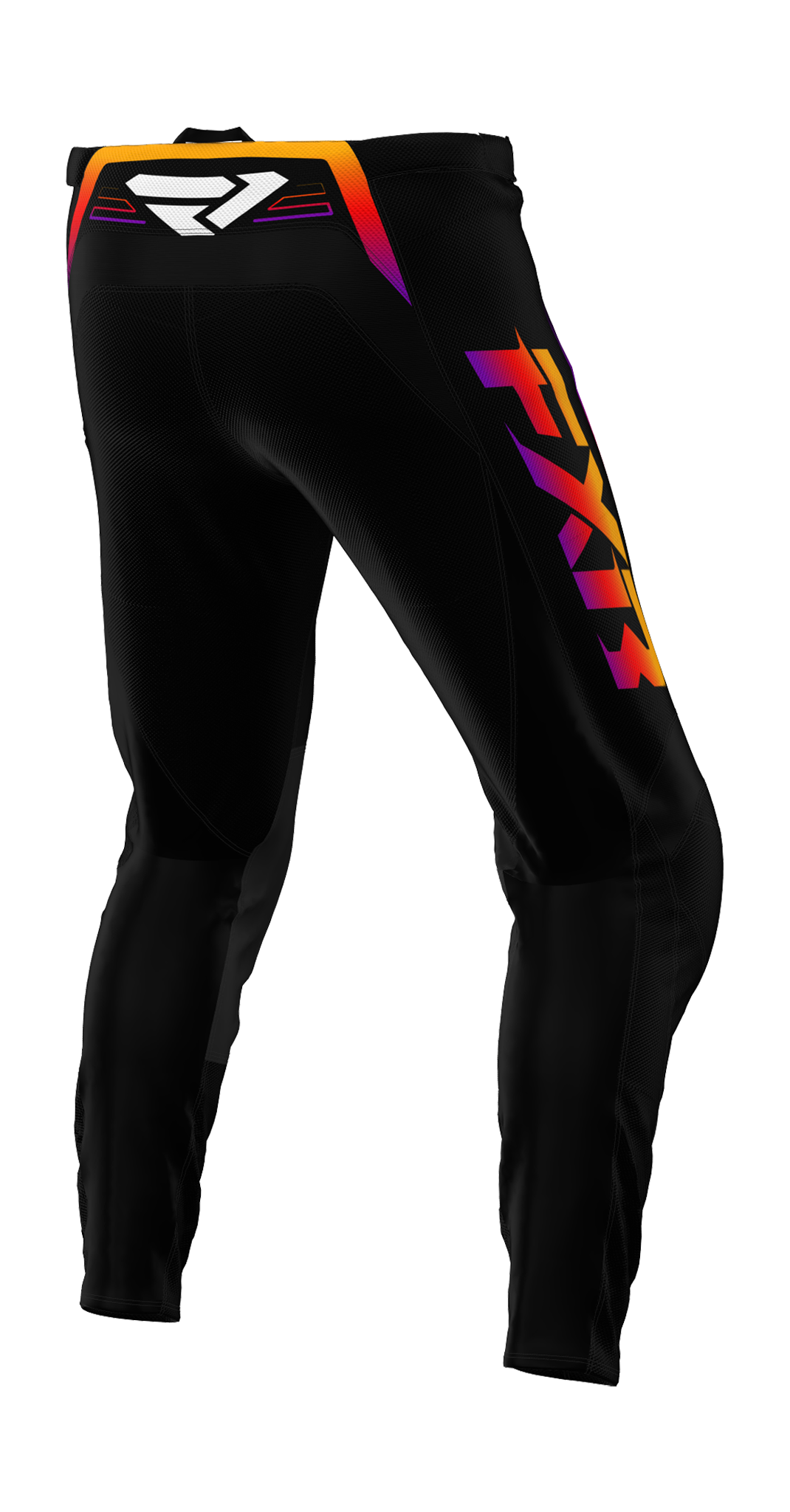 FXR Mini Crossbroek Clutch - Zwart / Spectrum