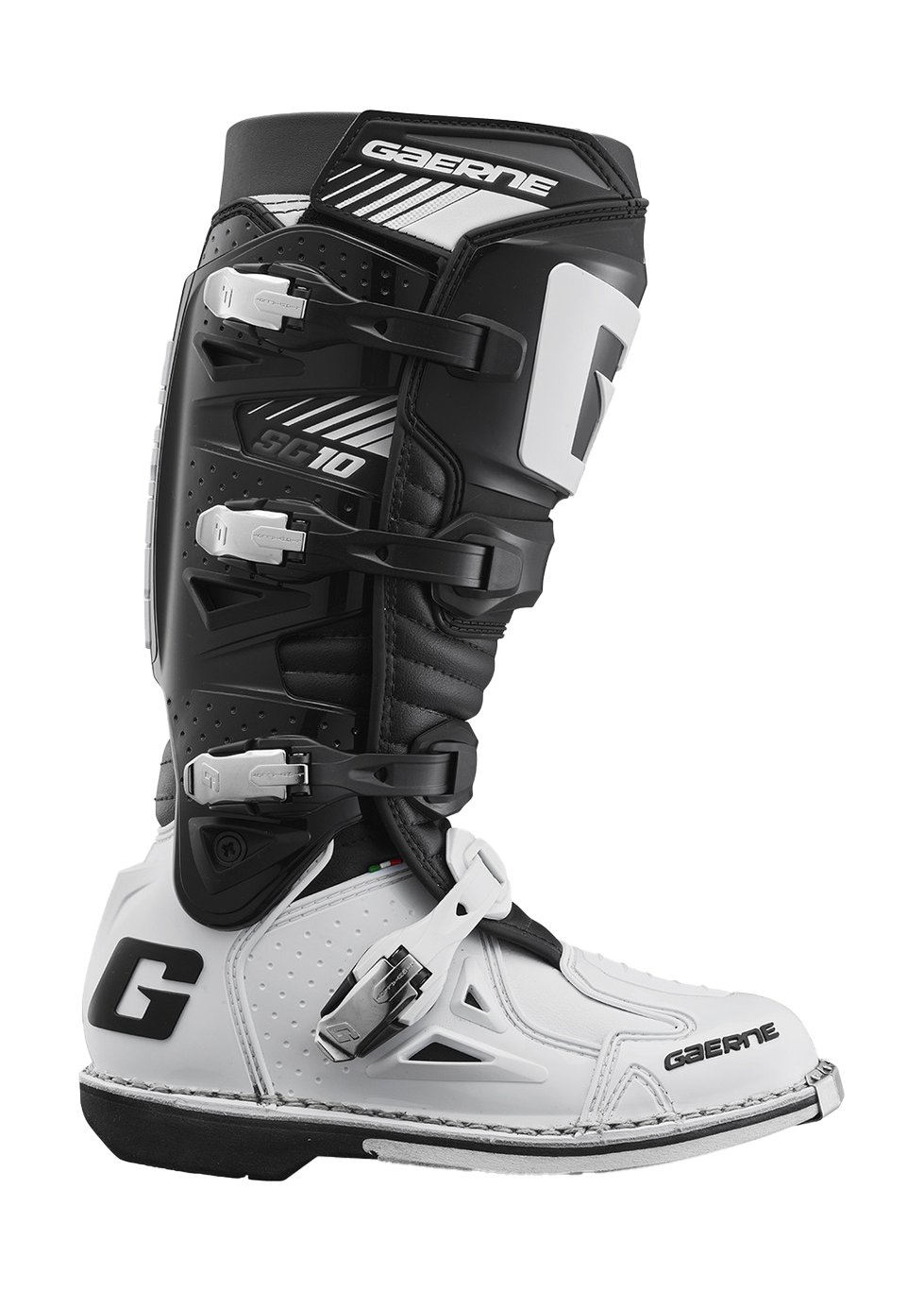 Gaerne Crosslaarzen SG-10 - Zwart / Wit