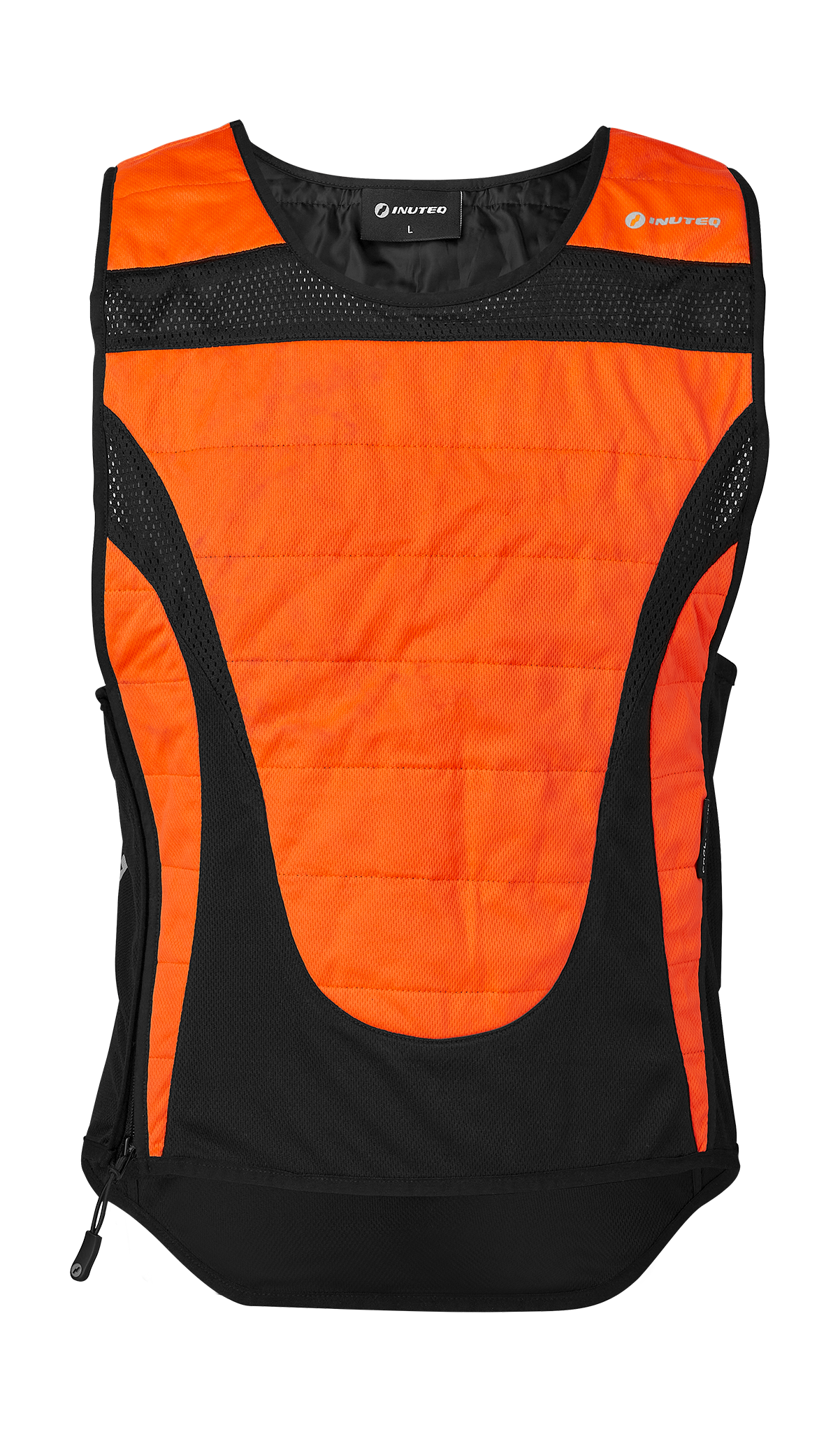 Inuteq Kinder Koelvest Pro-X - Oranje / Zwart