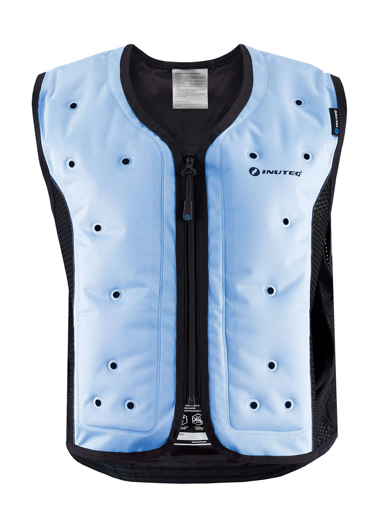 Inuteq Koelvest Bodycool Smart - Blauw / Zwart