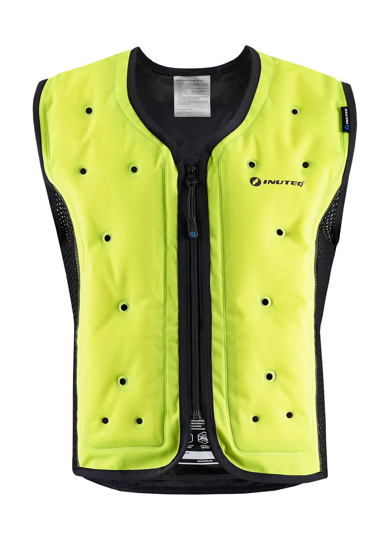 Inuteq Koelvest Bodycool Smart - Geel / Zwart