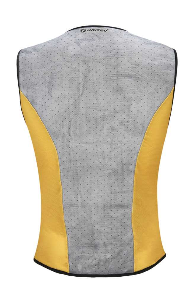 Inuteq Koelvest Bodycool Xtreme LE Jumbo Visma - Geel / Grijs