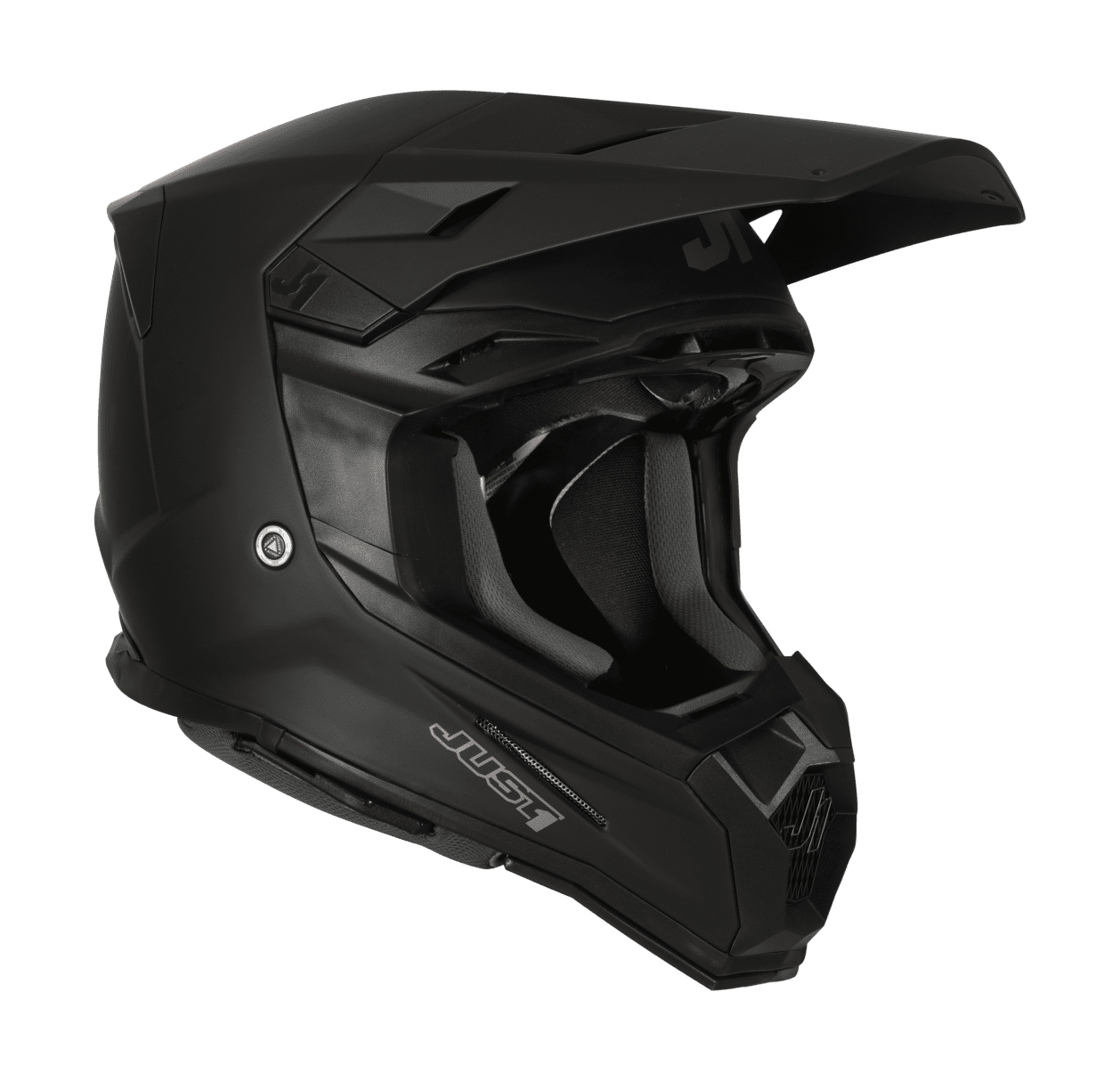 Just1 Crosshelm J22F Solid - Zwart