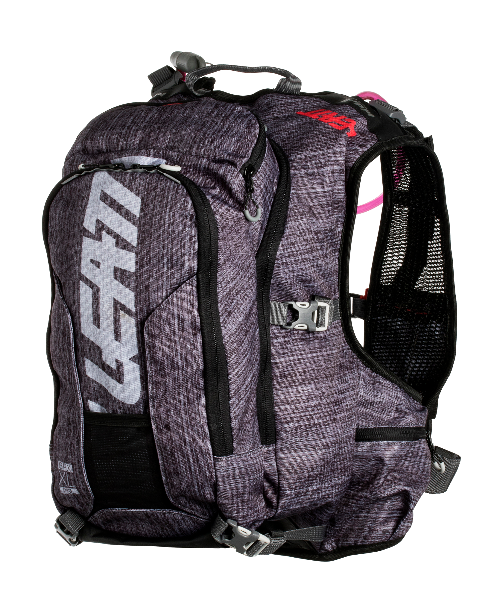 Leatt Drinkrugzak GPX 2.0 XL - Donker Brushed - 25 L + 2 L