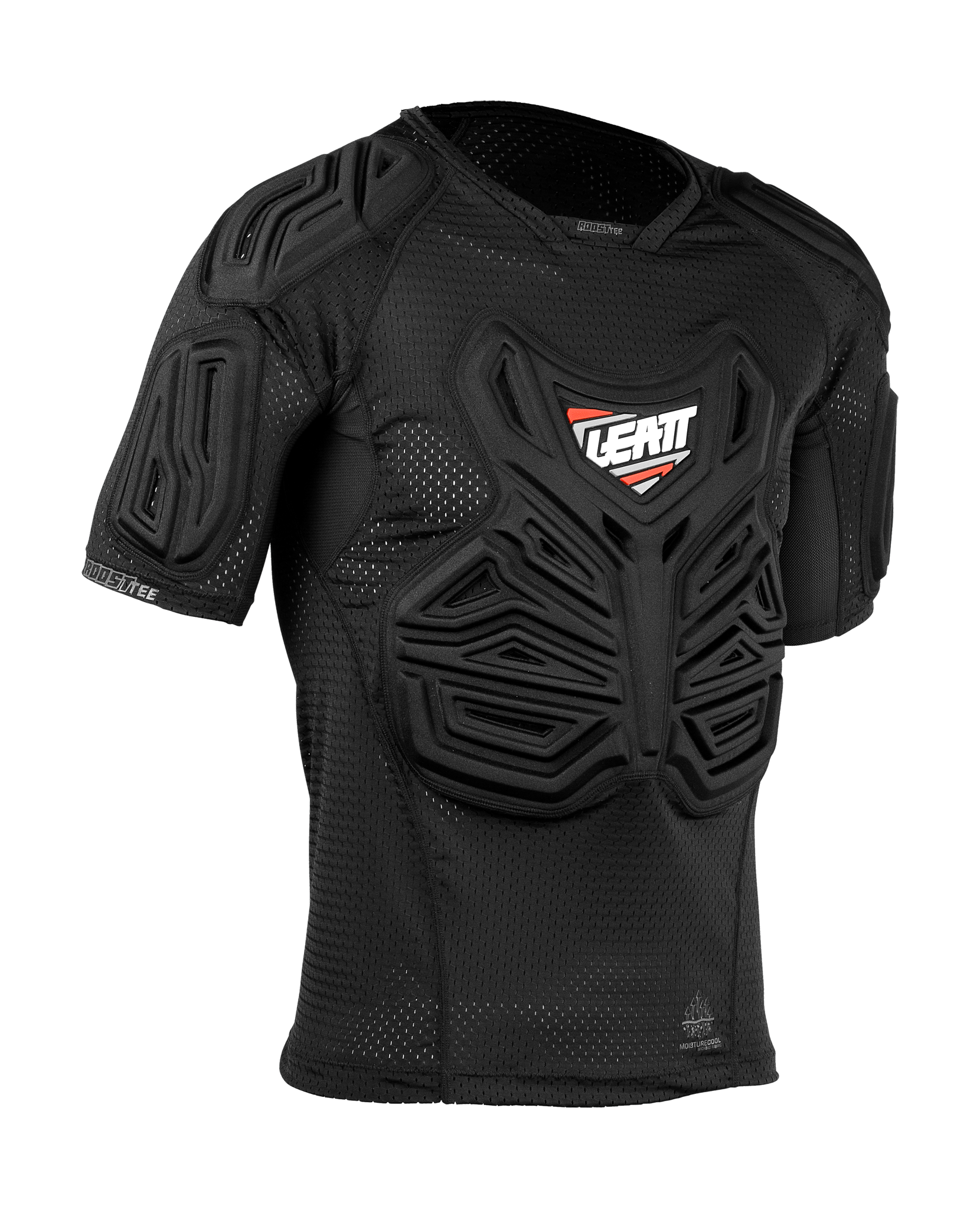 Leatt Kinder Beschermingsshirt Kort - Zwart