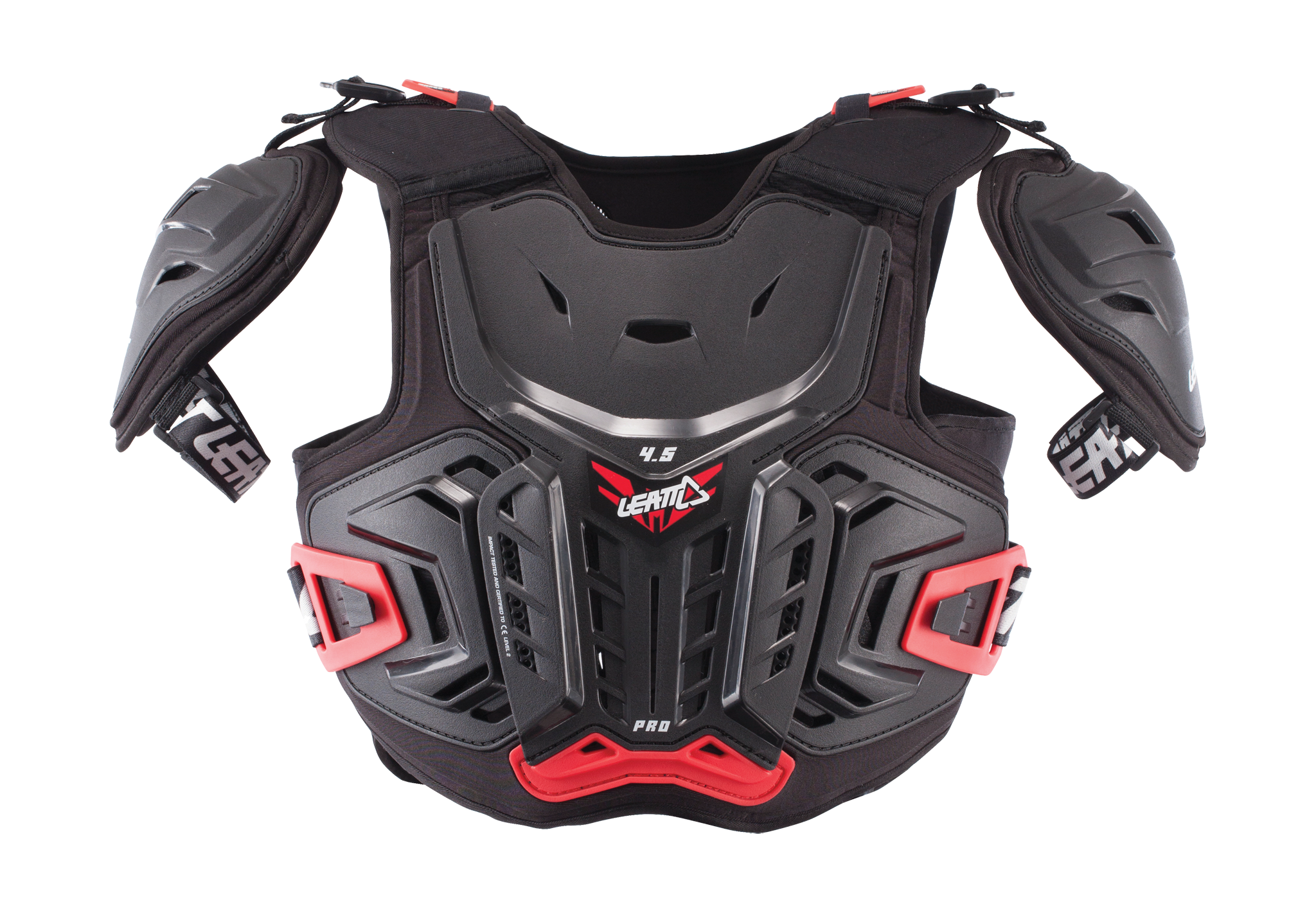 Leatt Kinder Bodyprotector 4.5 Pro - Zwart / Rood
