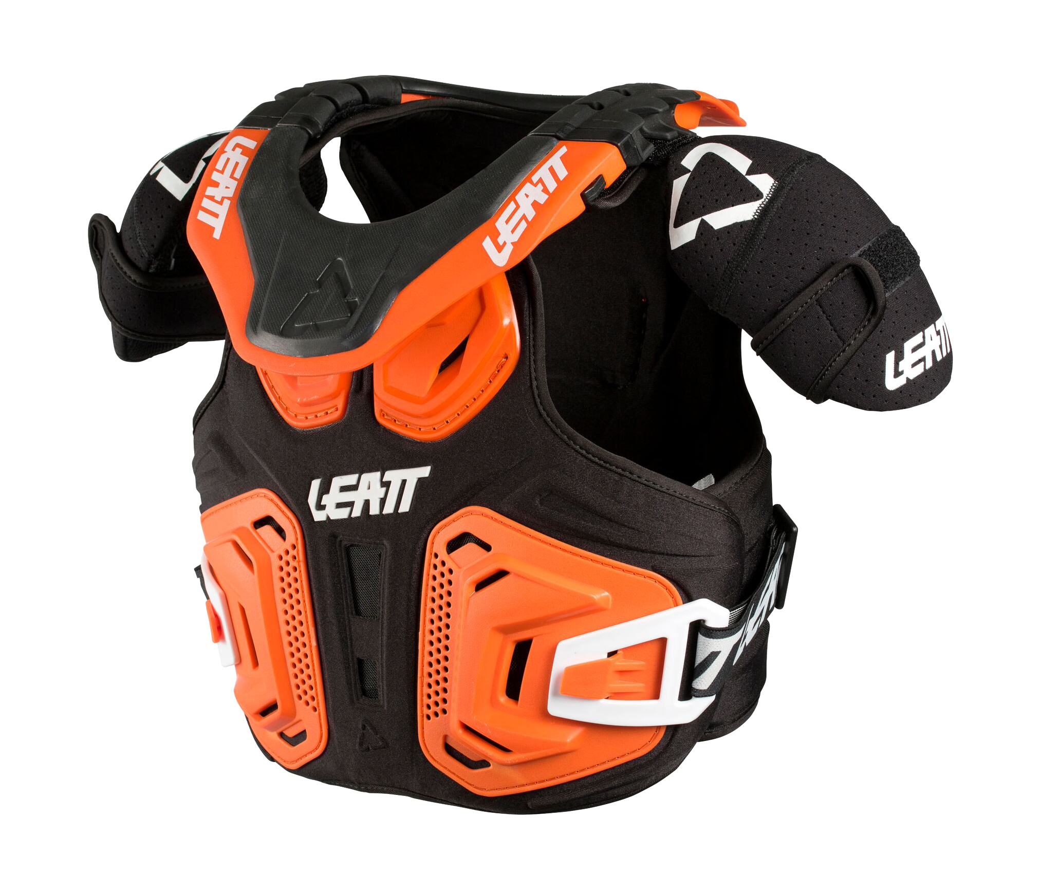 Leatt Kinder Bodyprotector Vest Fusion 2.0 - Oranje / Zwart