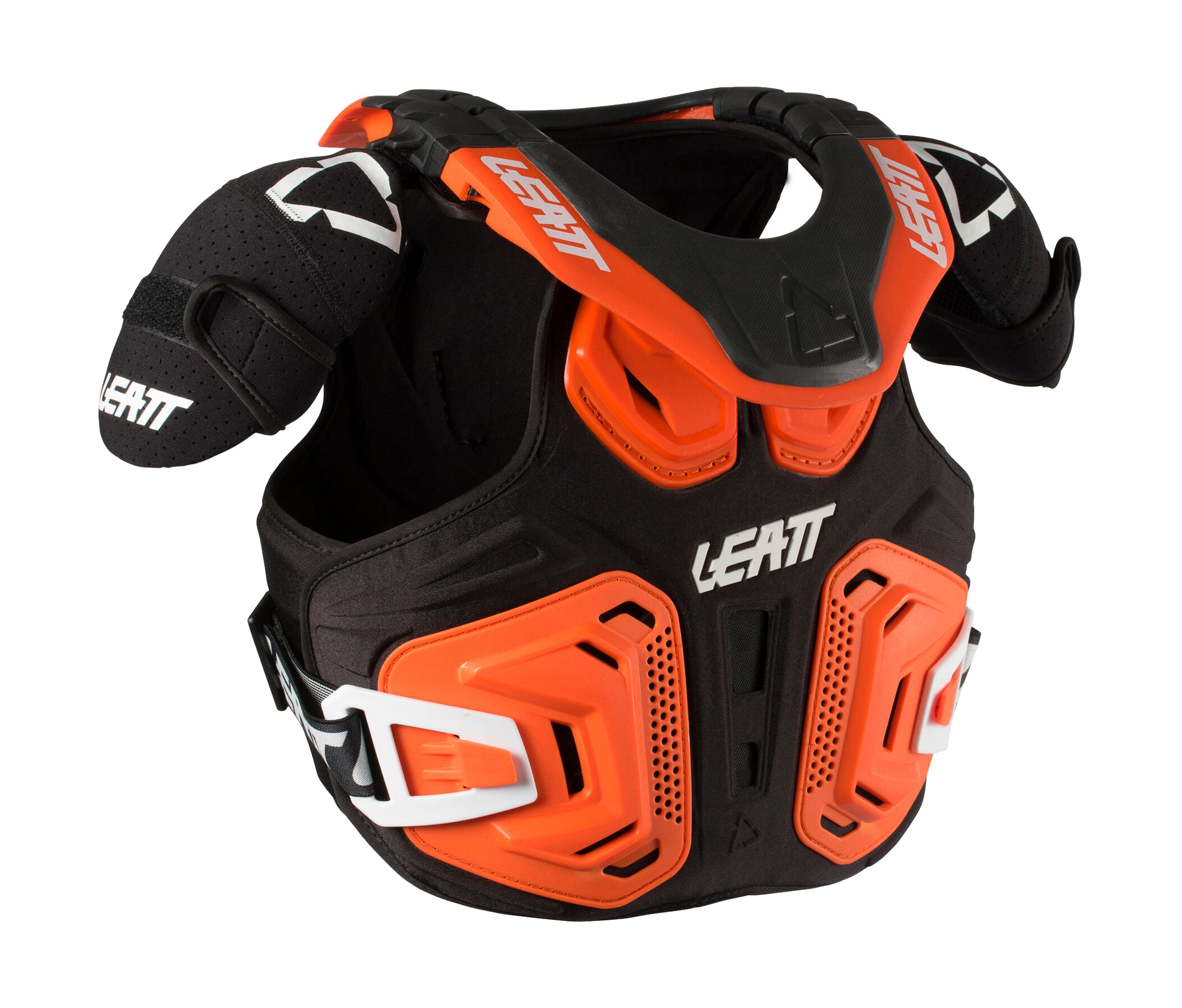Leatt Kinder Bodyprotector Vest Fusion 2.0 - Oranje / Zwart