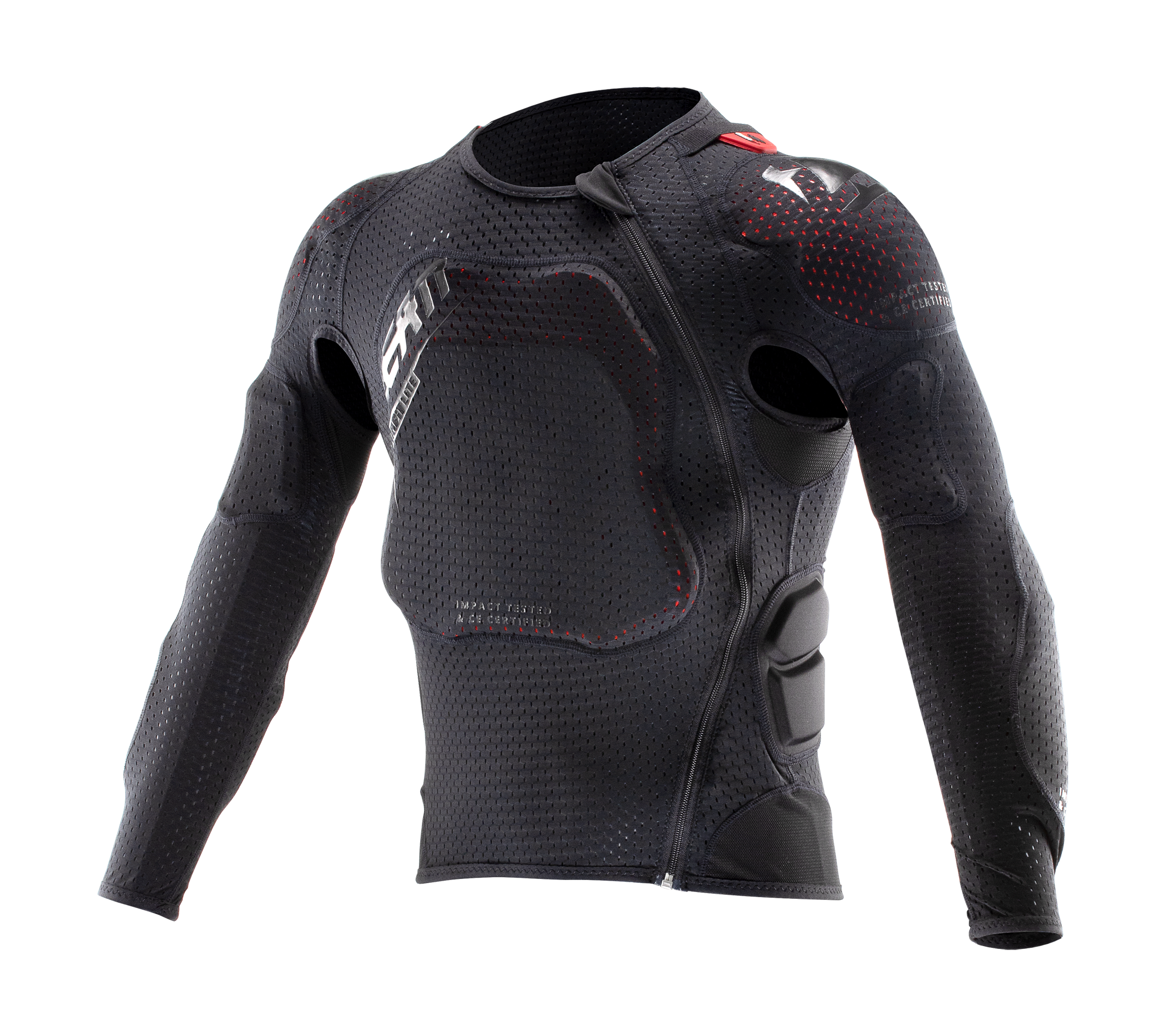 Leatt Kinder Bodyprotector Vest Zacht 3DF AirFit Lite - Zwart