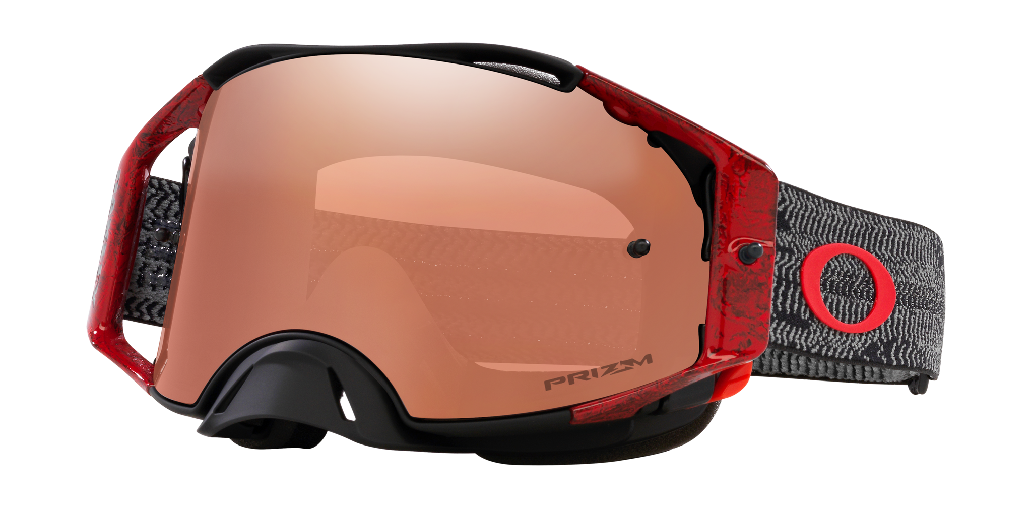 Oakley Crossbril Airbrake MX Black Flux - Prizm Black Iridium Lens