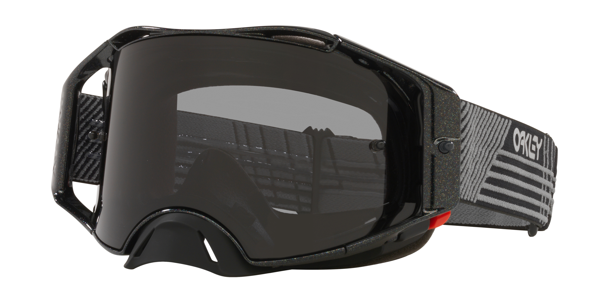 Oakley Crossbril Airbrake MX Galaxy Black - Donker Grijs Lens