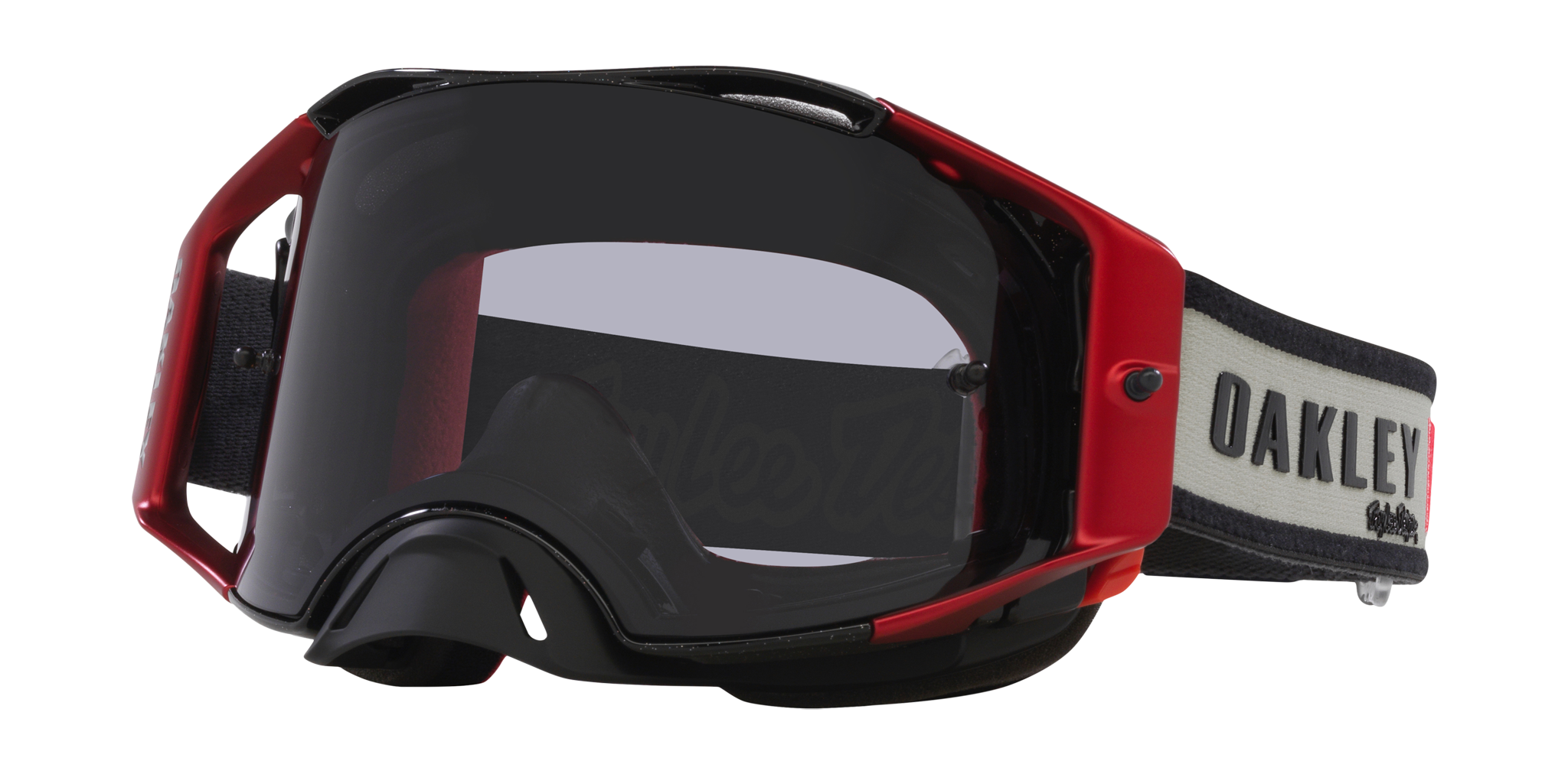 Oakley Crossbril Airbrake MX Grey Blocks - Licht Grijs Lens