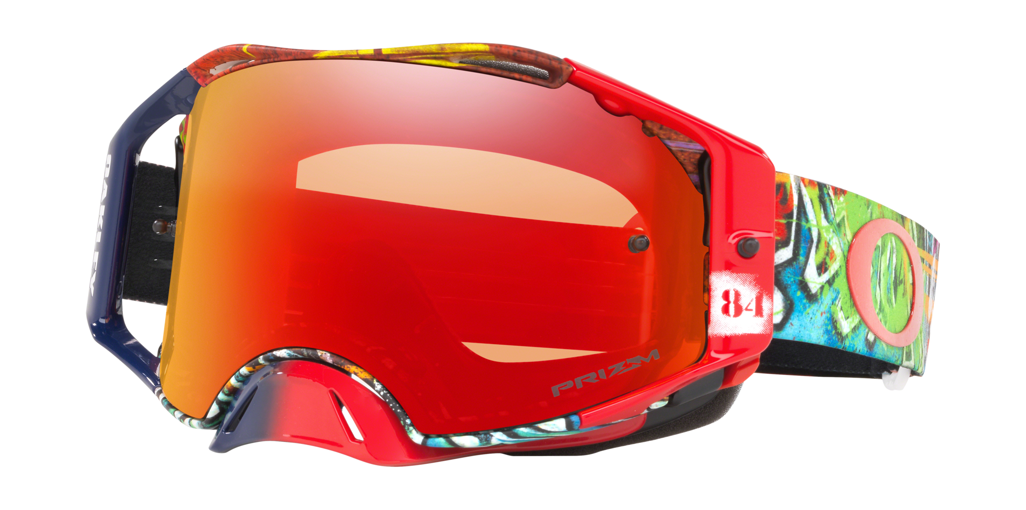 Oakley Crossbril Airbrake MX Herlings Graffito RWB - Prizm Torch Iridium Lens