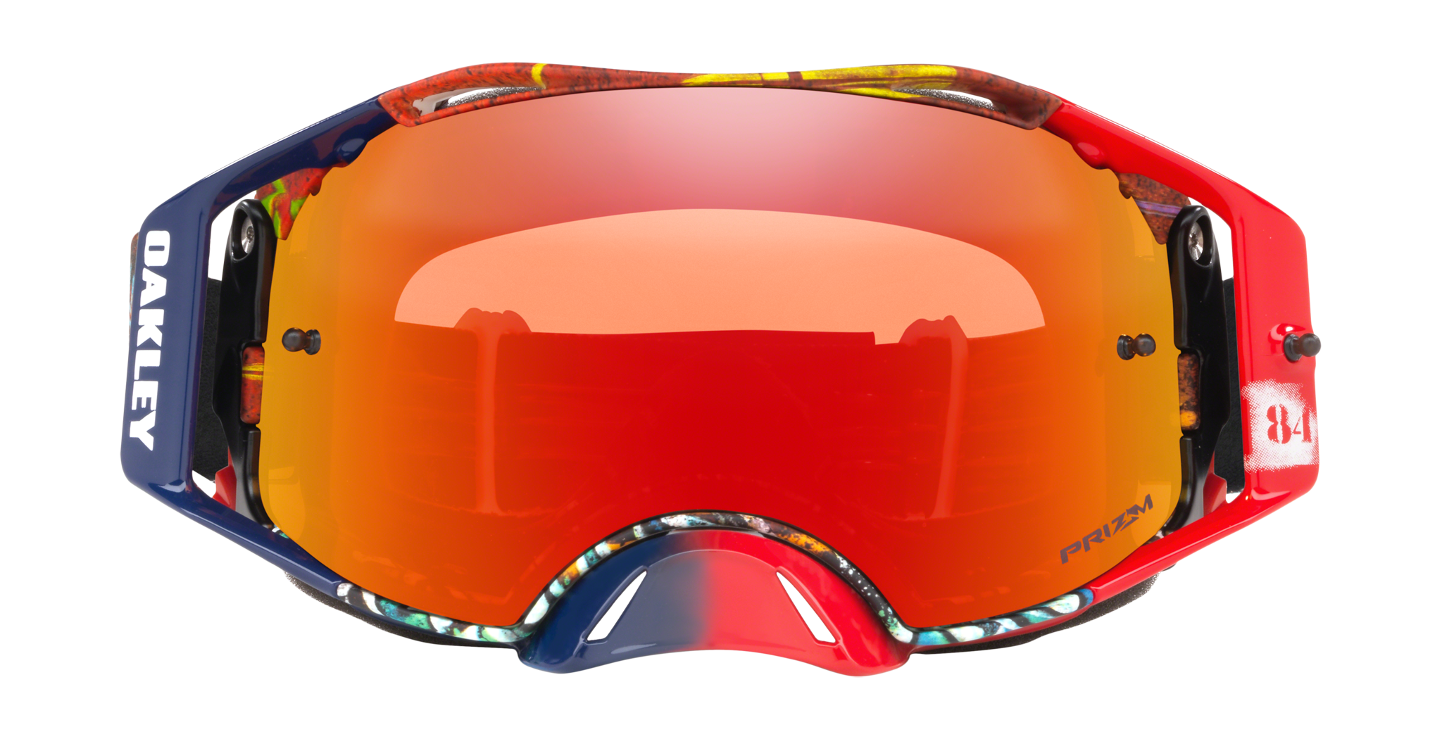 Oakley Crossbril Airbrake MX Herlings Graffito RWB - Prizm Torch Iridium Lens
