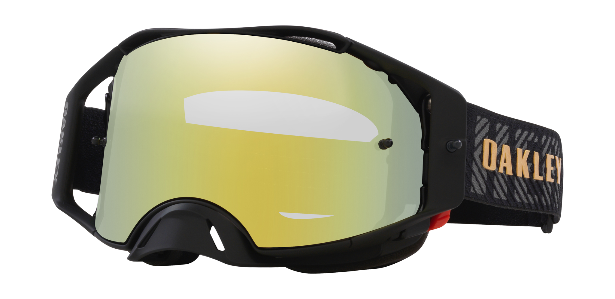 Oakley Crossbril Airbrake MX Jeffrey Herlings Signature - 24K Iridium Lens