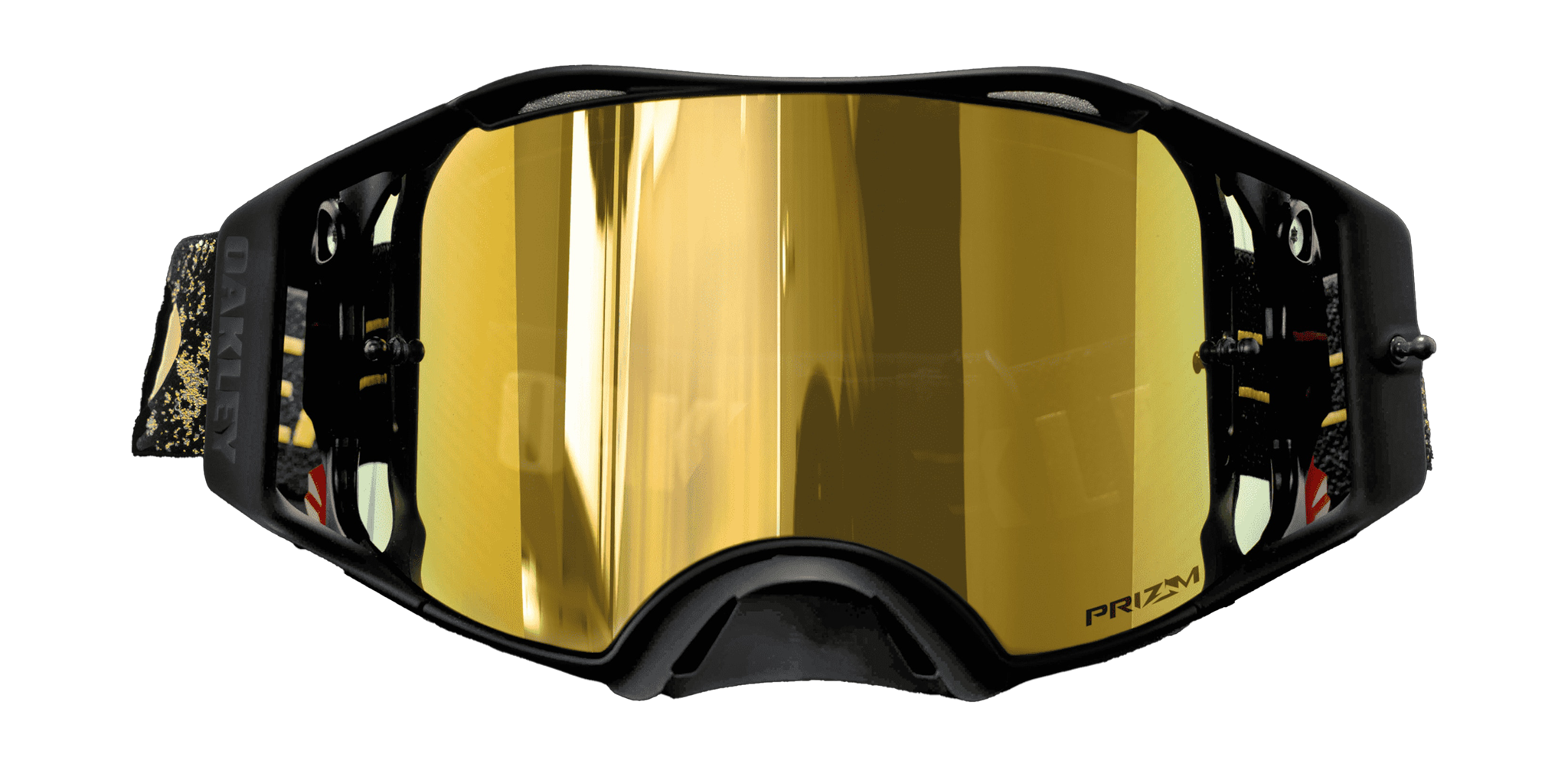 Oakley Crossbril Airbrake MX LE Triple Crown - Prizm 24K Iridium Lens