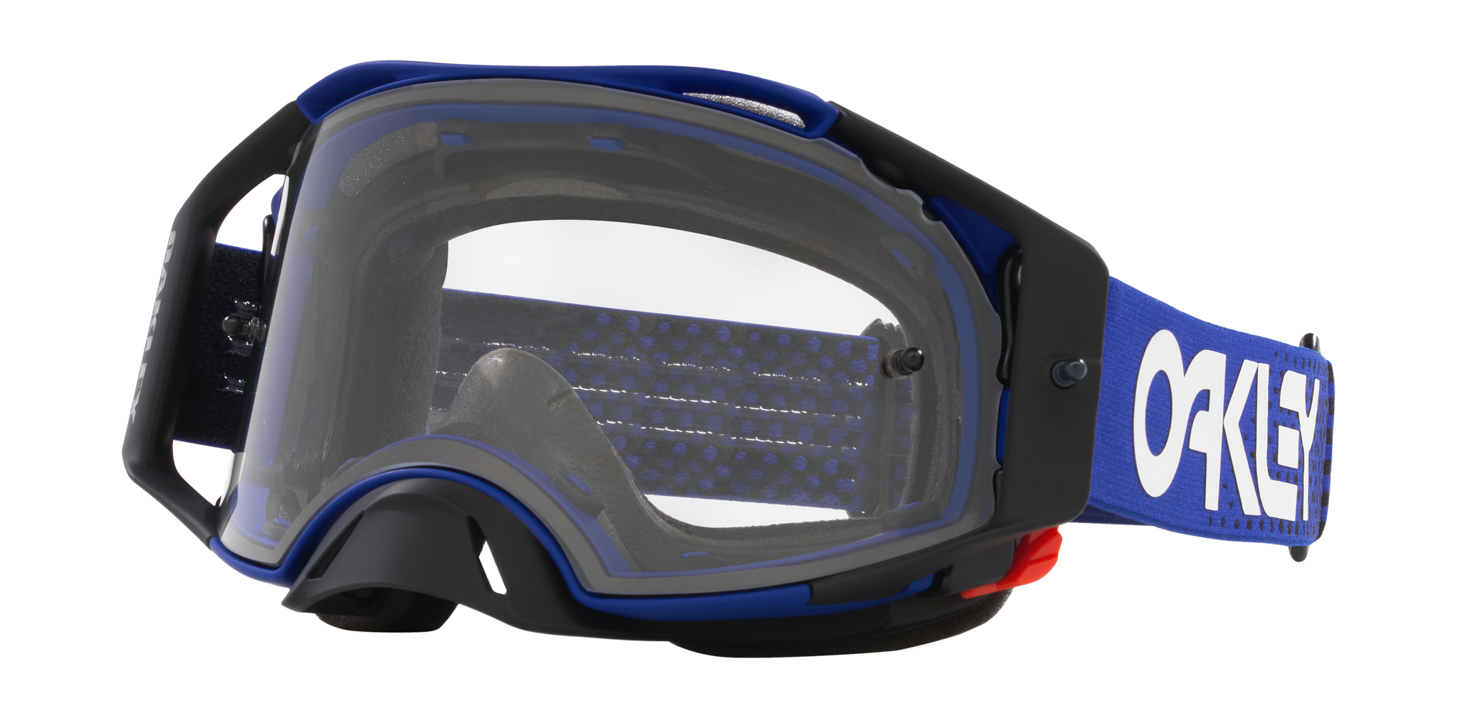 Oakley Crossbril Airbrake MX Moto Blue B1B - Clear Lens