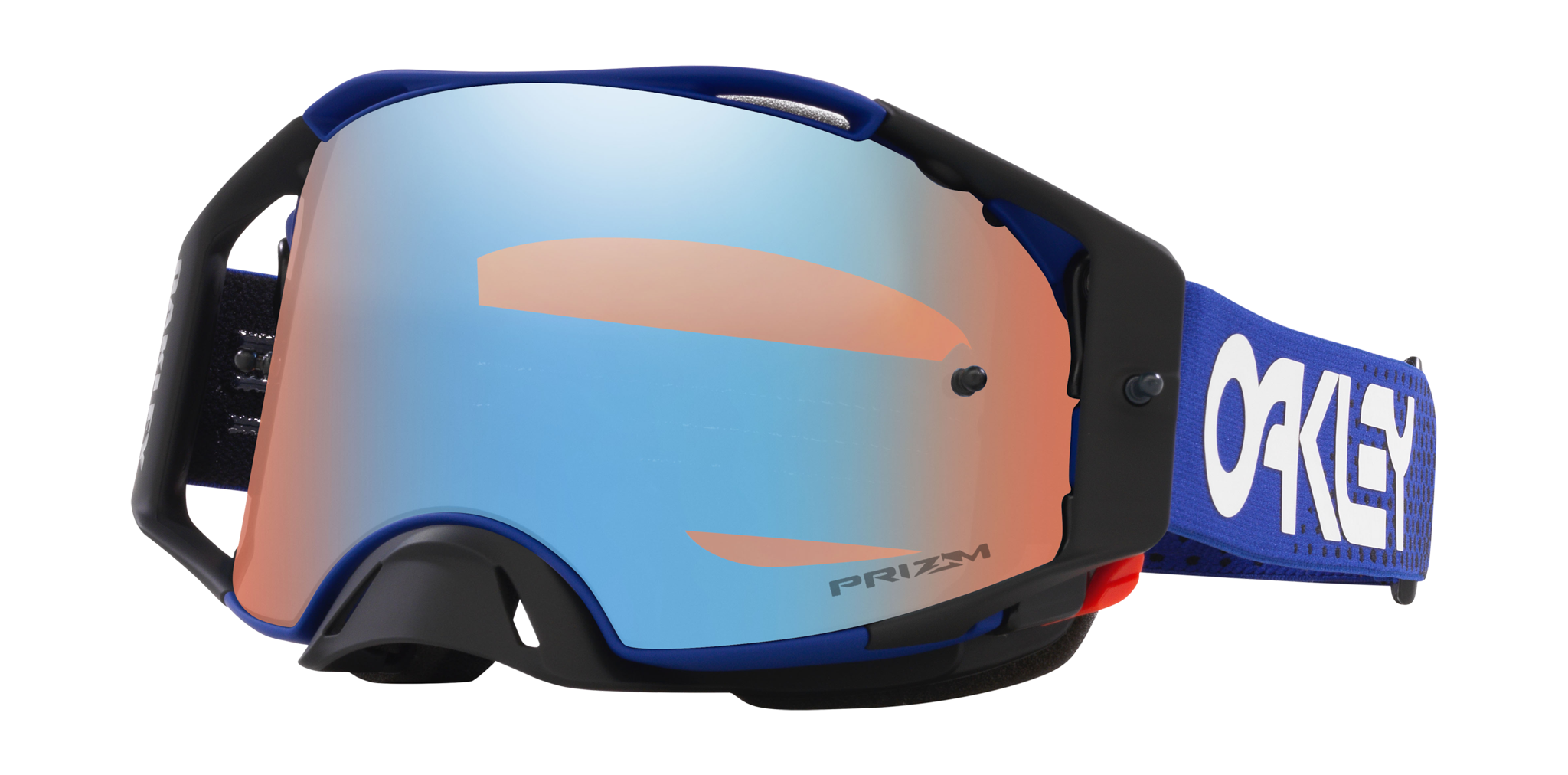 Oakley Crossbril Airbrake MX Moto Blue B1B - Prizm Sapphire Iridium Lens