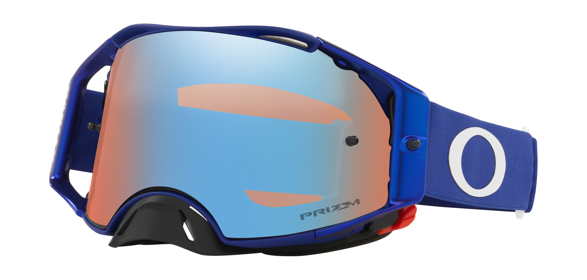 Oakley Crossbril Airbrake MX Moto Blue - Prizm Sapphire Iridium Lens