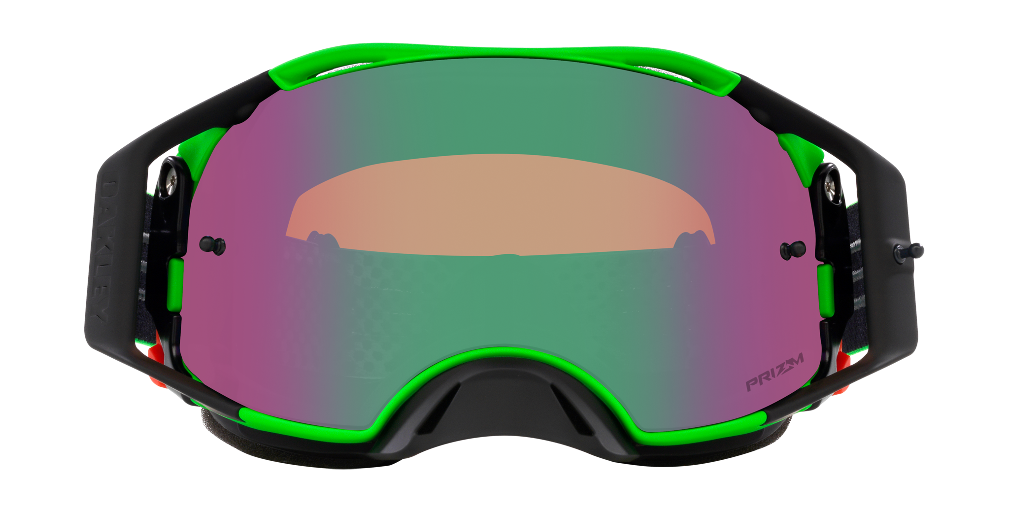 Oakley Crossbril Airbrake MX Moto Green B1B - Prizm Jade Iridium Lens