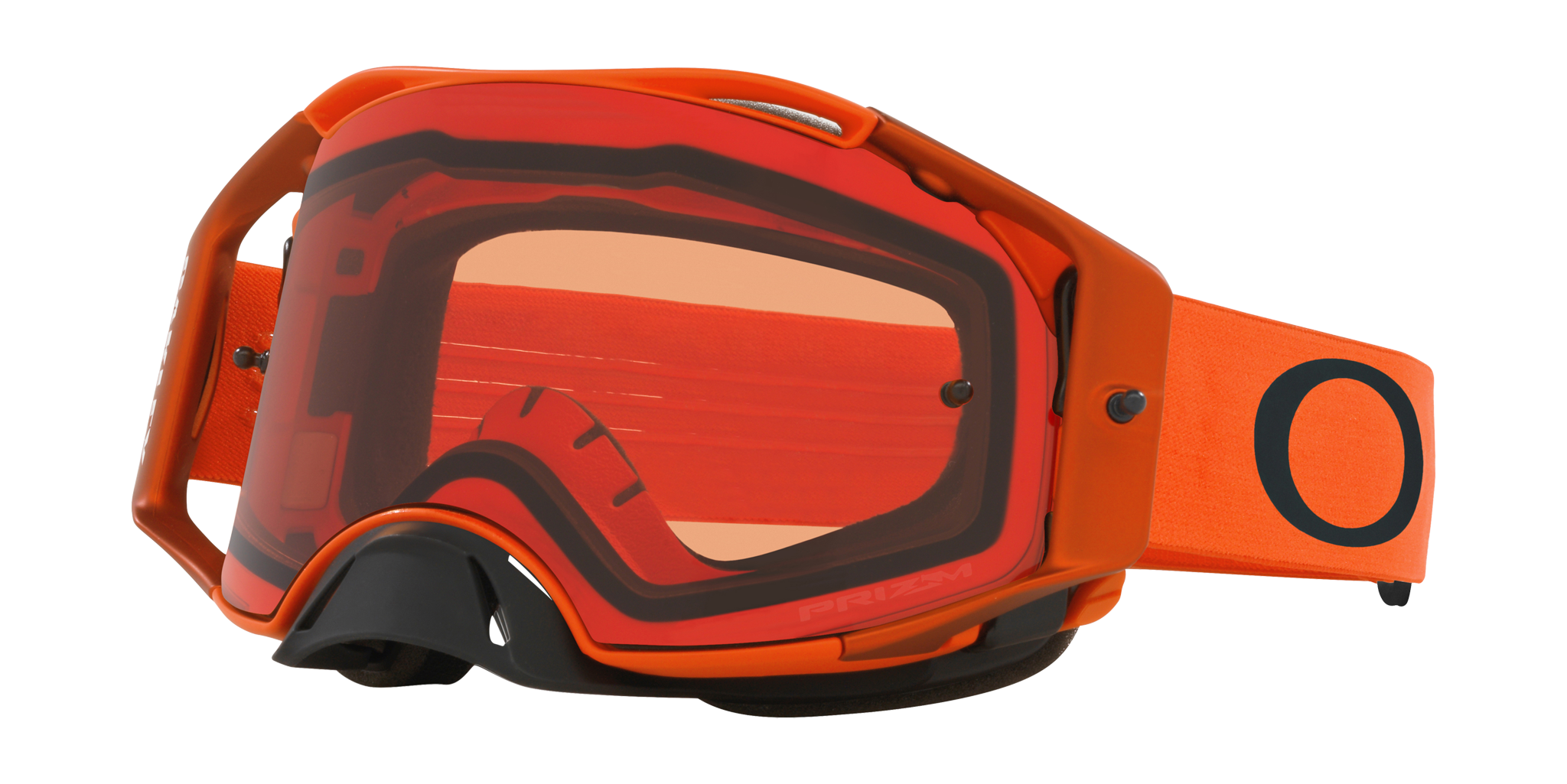 Oakley Crossbril Airbrake MX Moto Orange - Prizm Brons Lens