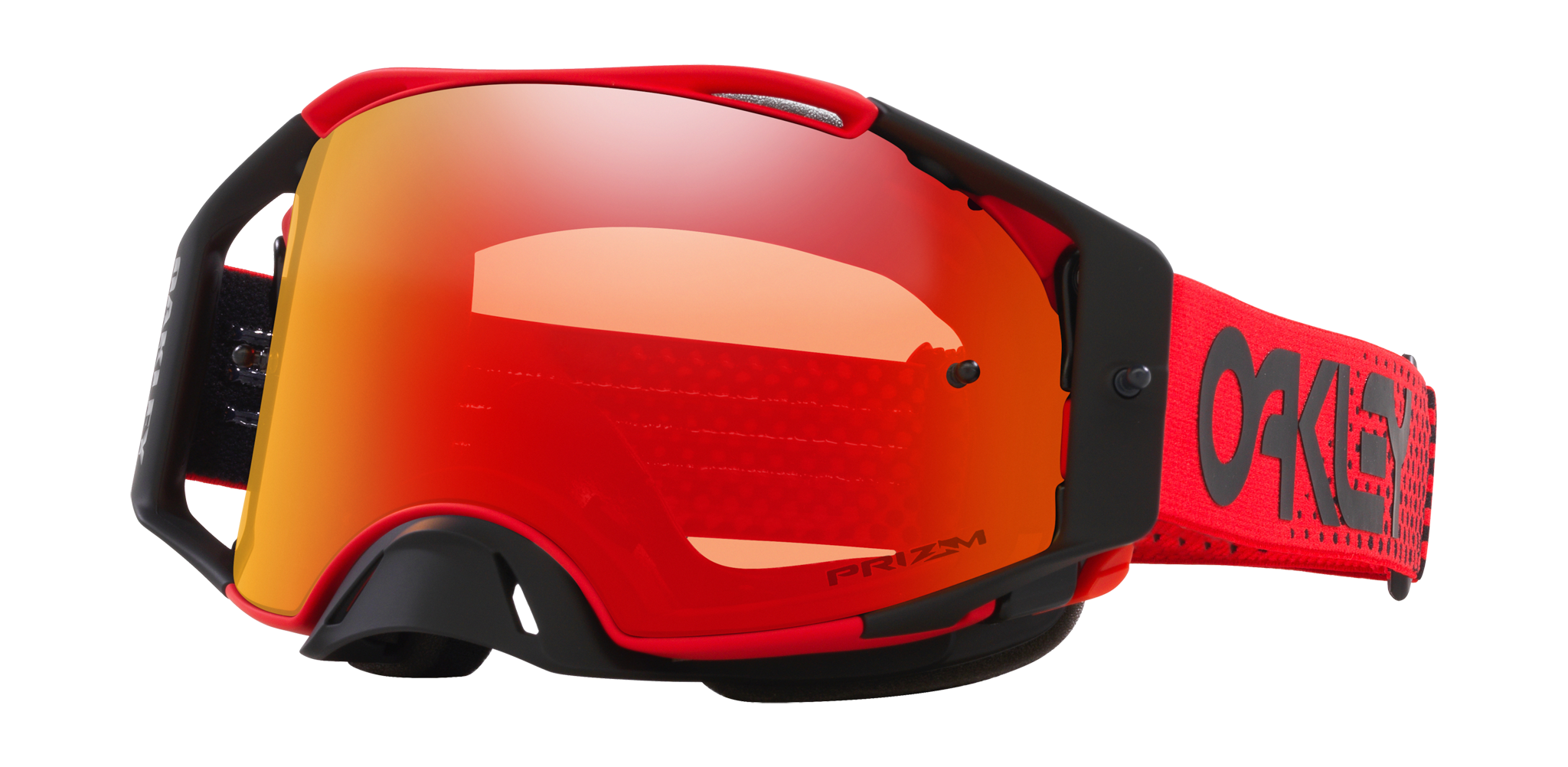 Oakley Crossbril Airbrake MX Moto Red B1B - Prizm Torch Iridium Lens