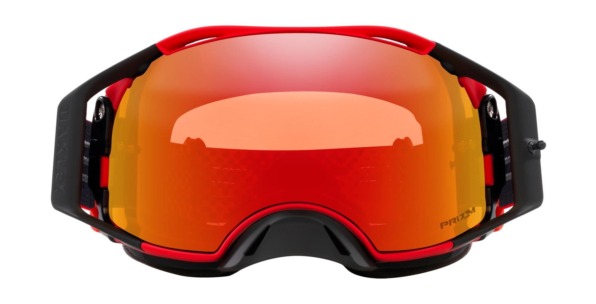 Oakley Crossbril Airbrake MX Moto Red B1B - Prizm Torch Iridium Lens