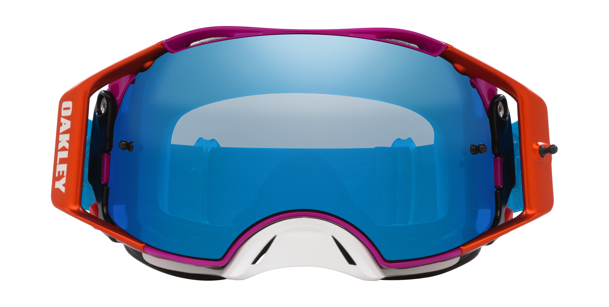 Oakley Crossbril Airbrake MX Speed Stars - Black Ice Iridium Lens