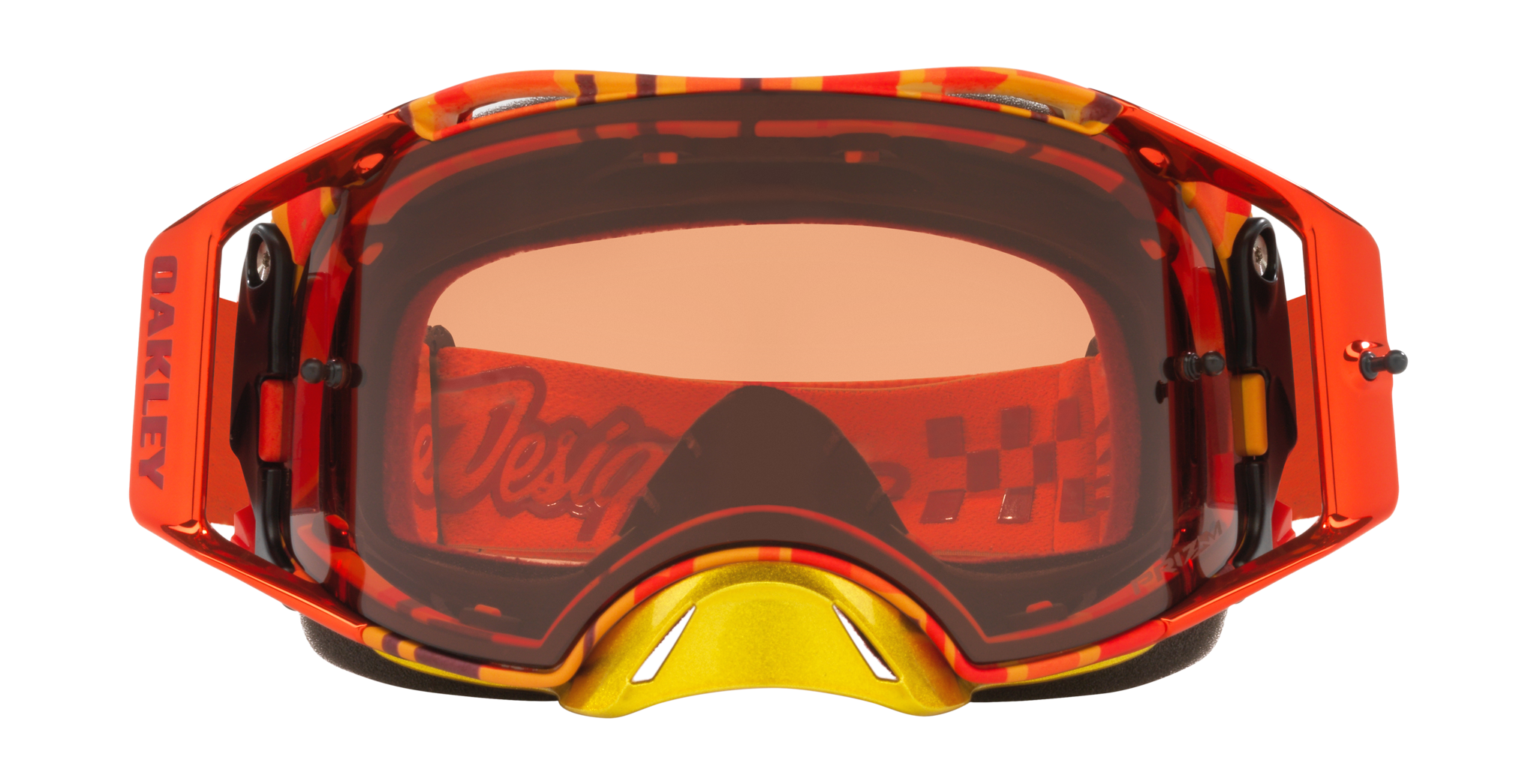Oakley Crossbril Airbrake MX TLD Quattro Orange - Prizm Brons Lens
