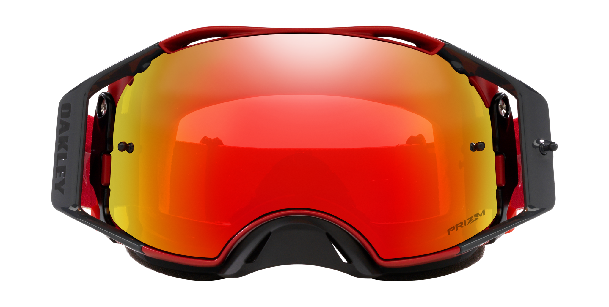Oakley Crossbril Airbrake MX TLD Trippy Red - Prizm Torch Iridium Lens