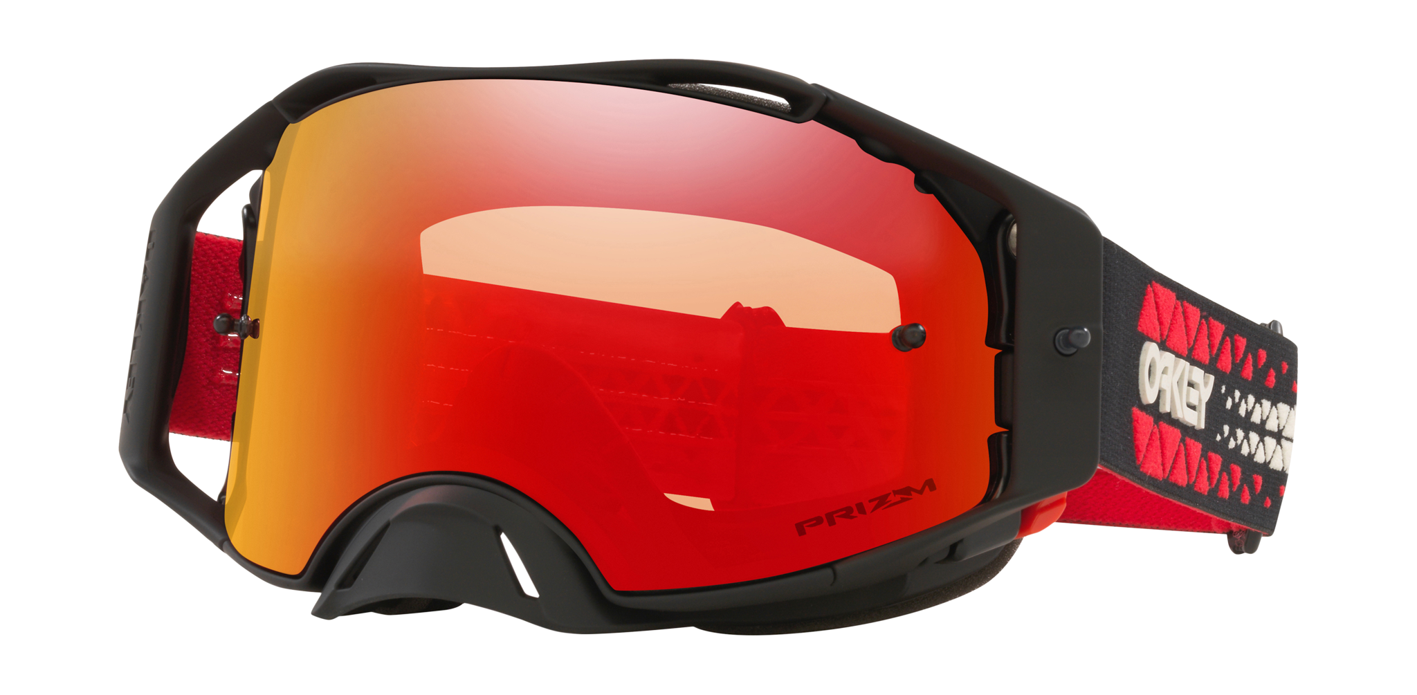Oakley Crossbril Airbrake MX Tread Red - Prizm Torch Iridium Lens