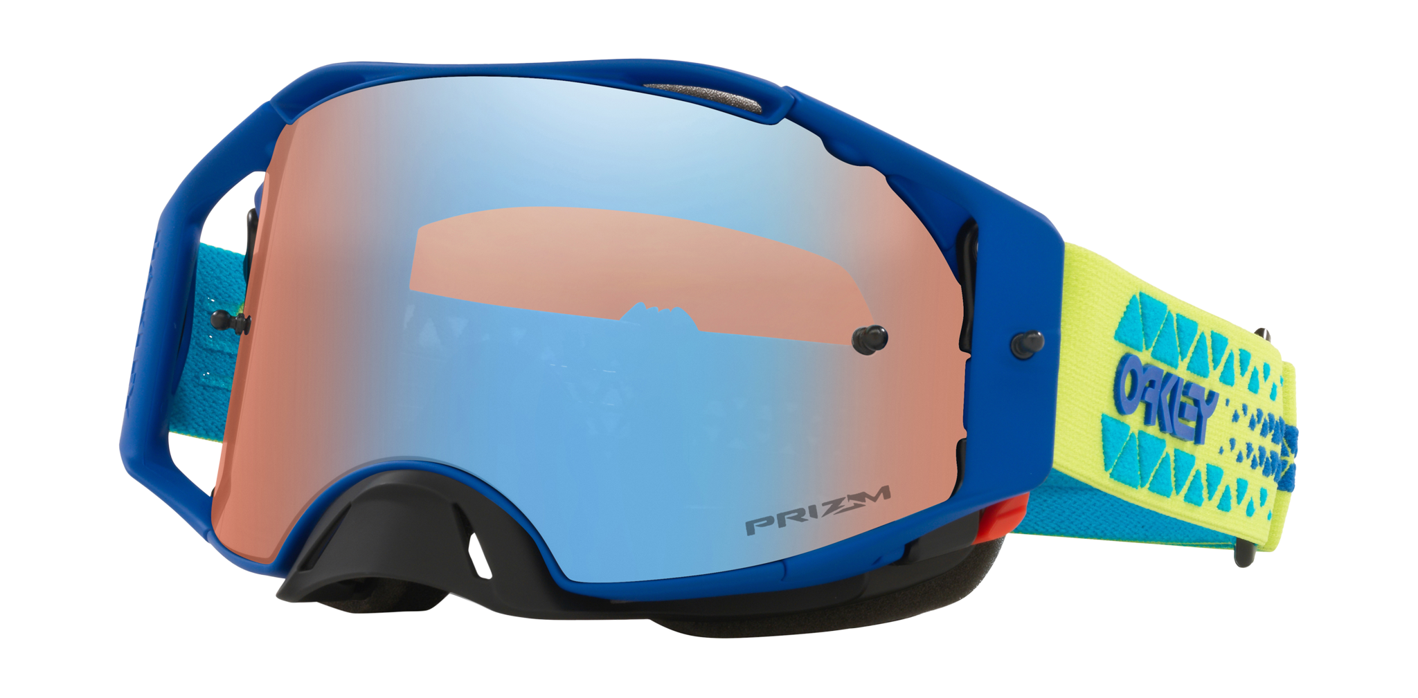 Oakley Crossbril Airbrake MX Tread Retina - Prizm Sapphire Iridium Lens