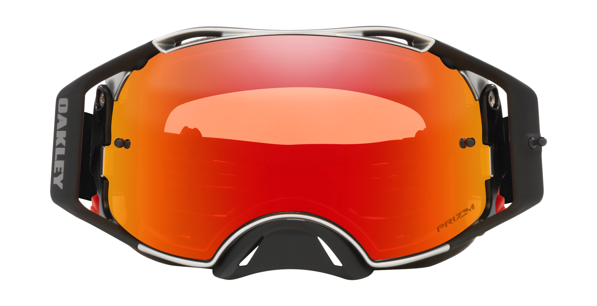 Oakley Crossbril Airbrake MX Tuff Blocks Black Gunmetal - Prizm Torch Iridium Lens