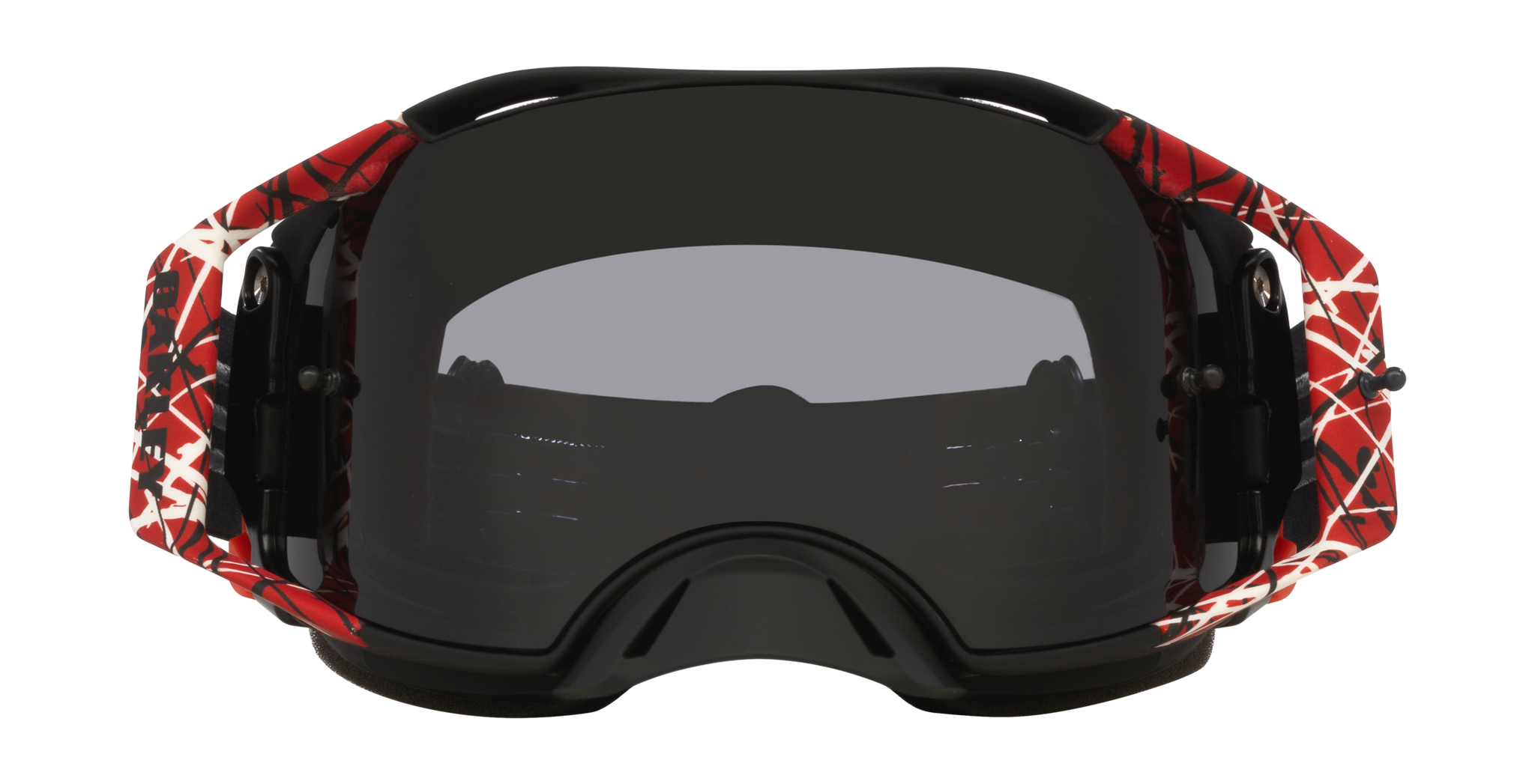 Oakley Crossbril Airbrake Red Eddie - Donker Grijs Lens