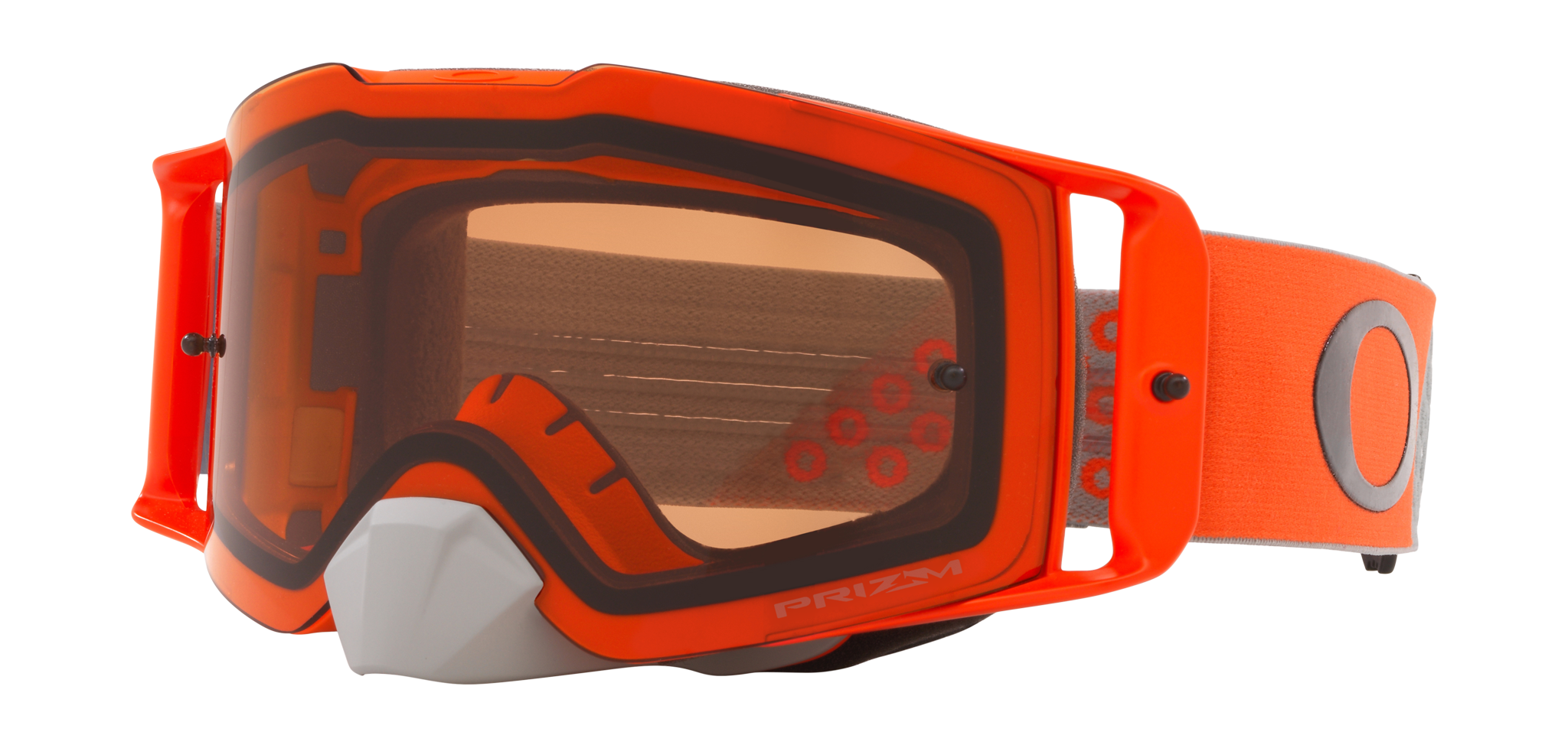 Oakley Crossbril Front Line MX Heritage B1B Orange Gunmetal - Prizm Brons Lens