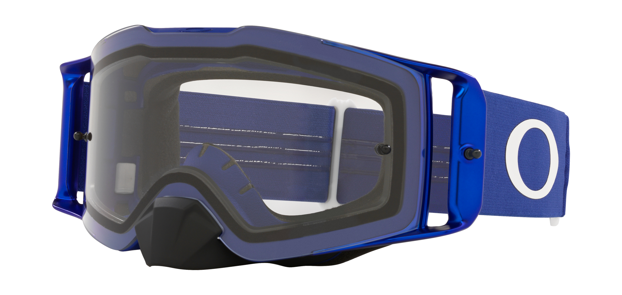 Oakley Crossbril Front Line MX Moto Blue - Clear Lens