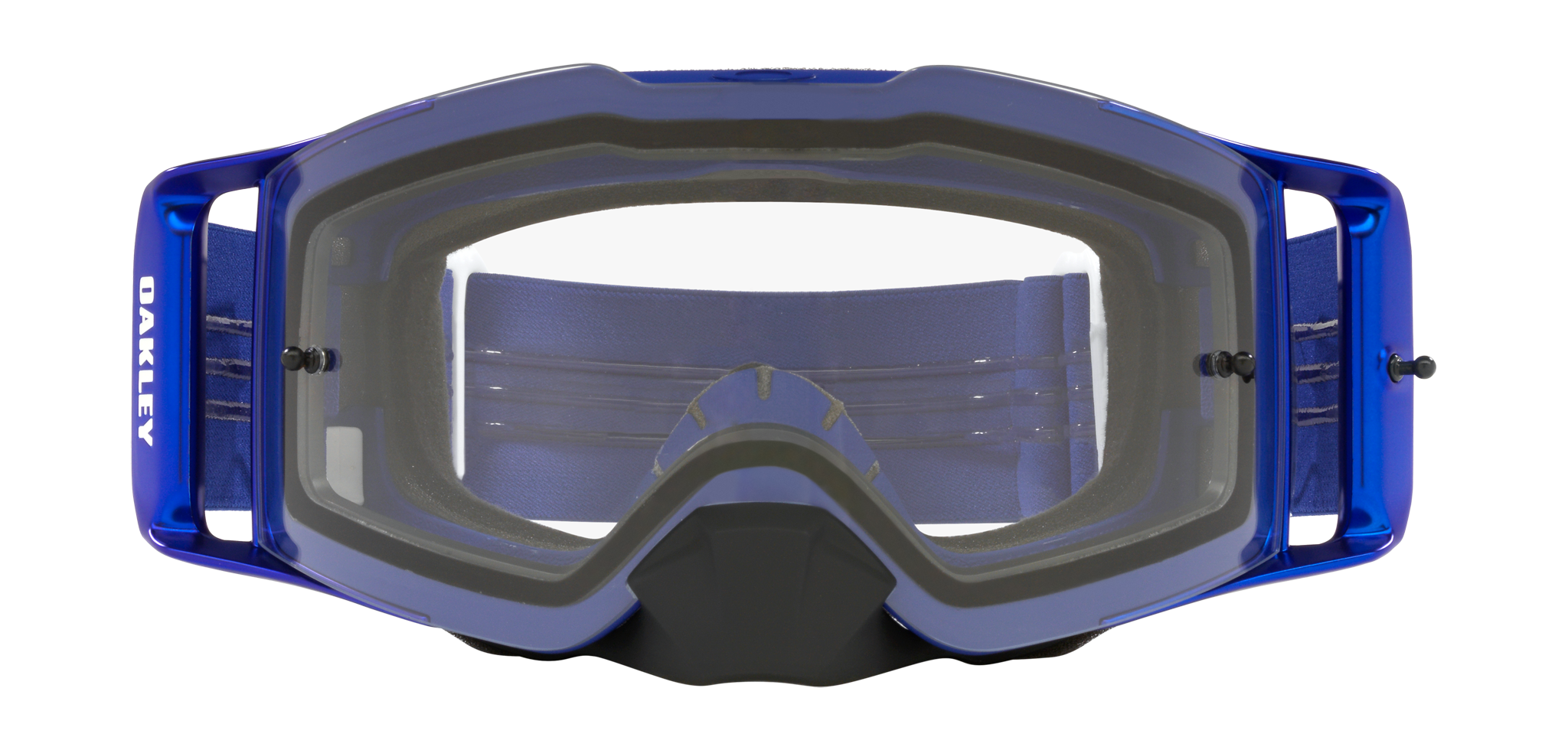Oakley Crossbril Front Line MX Moto Blue - Clear Lens