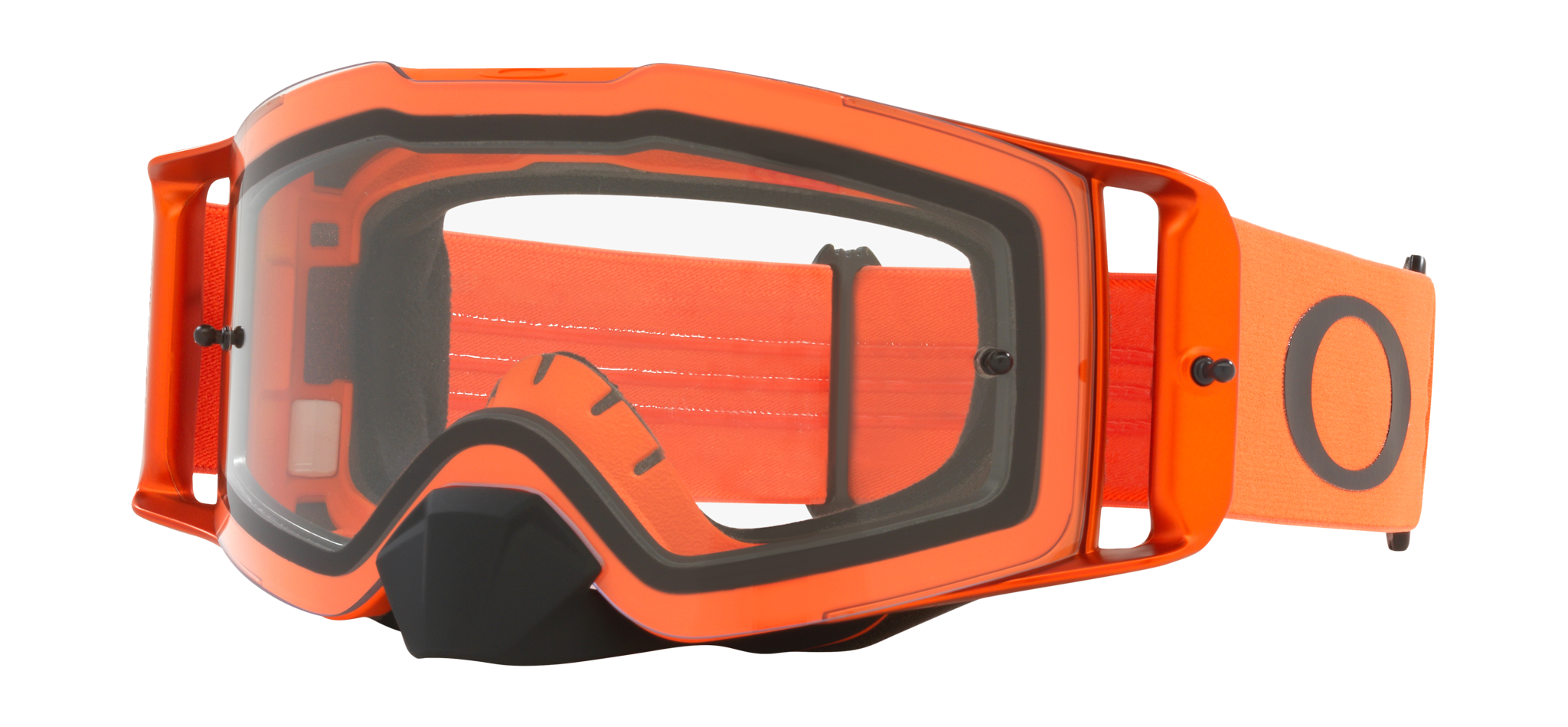Oakley Crossbril Front Line MX Moto Orange - Clear Lens
