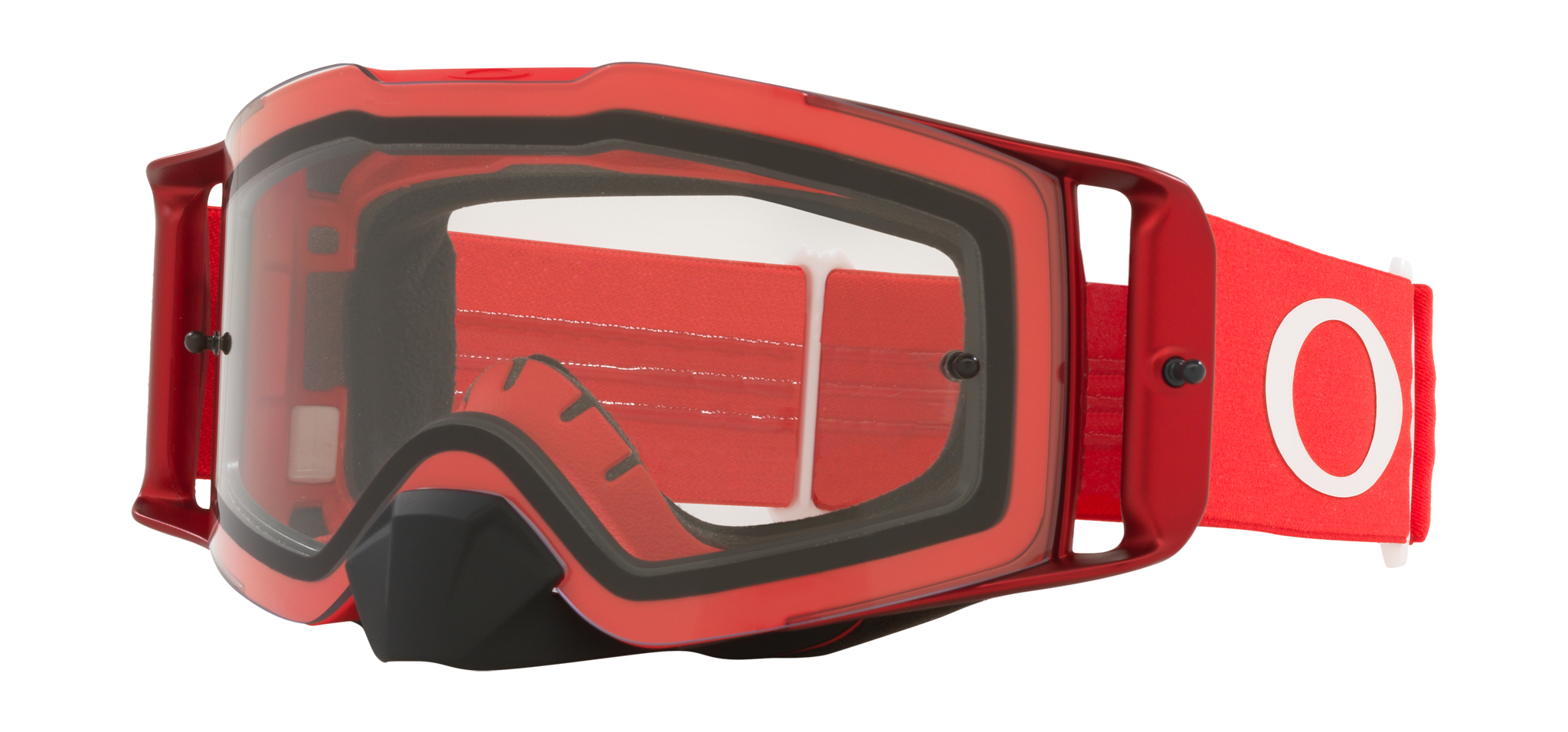 Oakley Crossbril Front Line MX Moto Red - Clear Lens