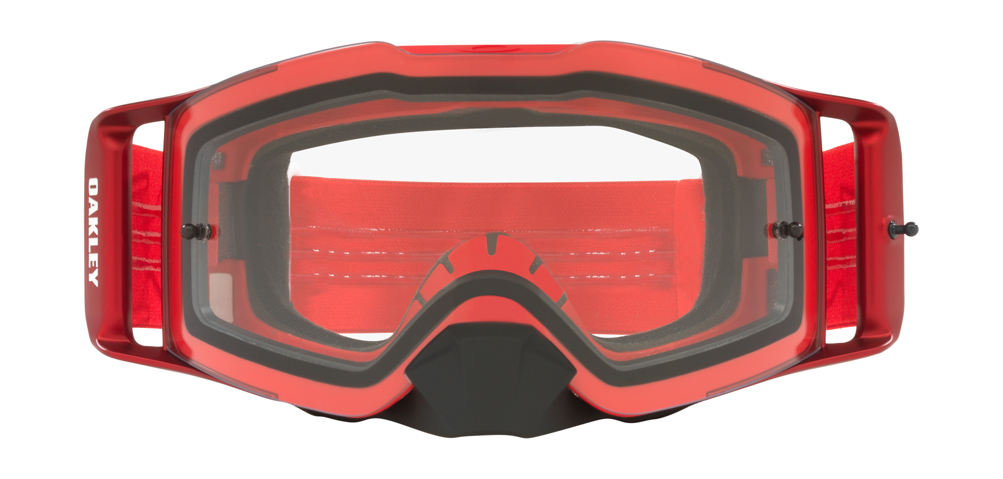 Oakley Crossbril Front Line MX Moto Red - Clear Lens