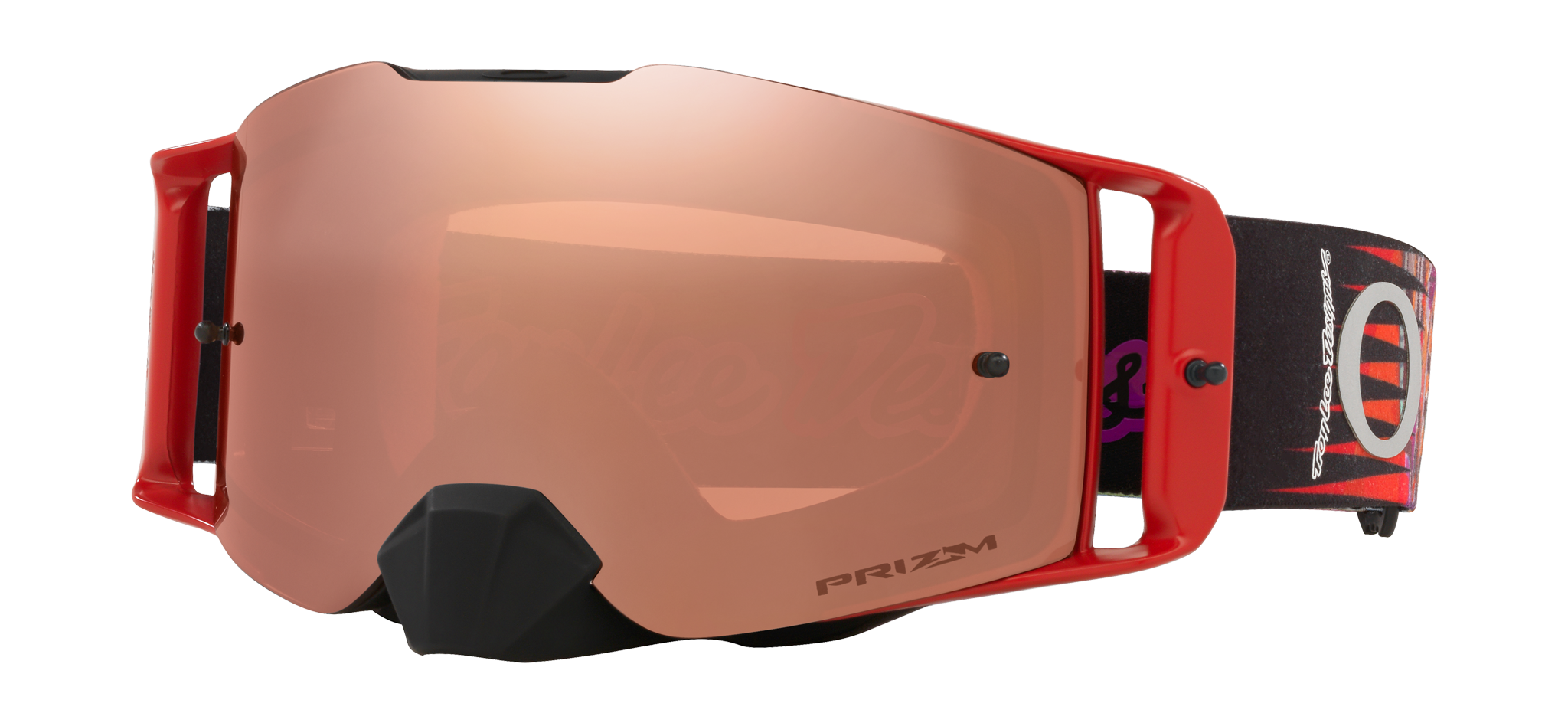 Oakley Crossbril Front Line MX Moto TLD Liquid - Prizm Black Iridium Lens