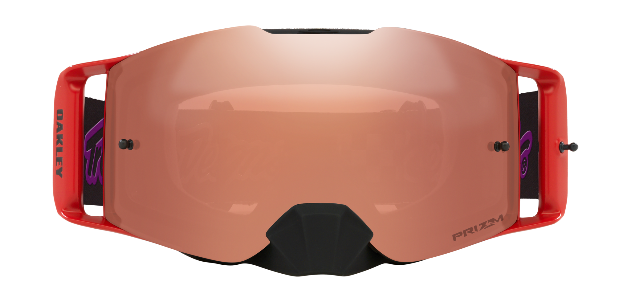 Oakley Crossbril Front Line MX Moto TLD Liquid - Prizm Black Iridium Lens