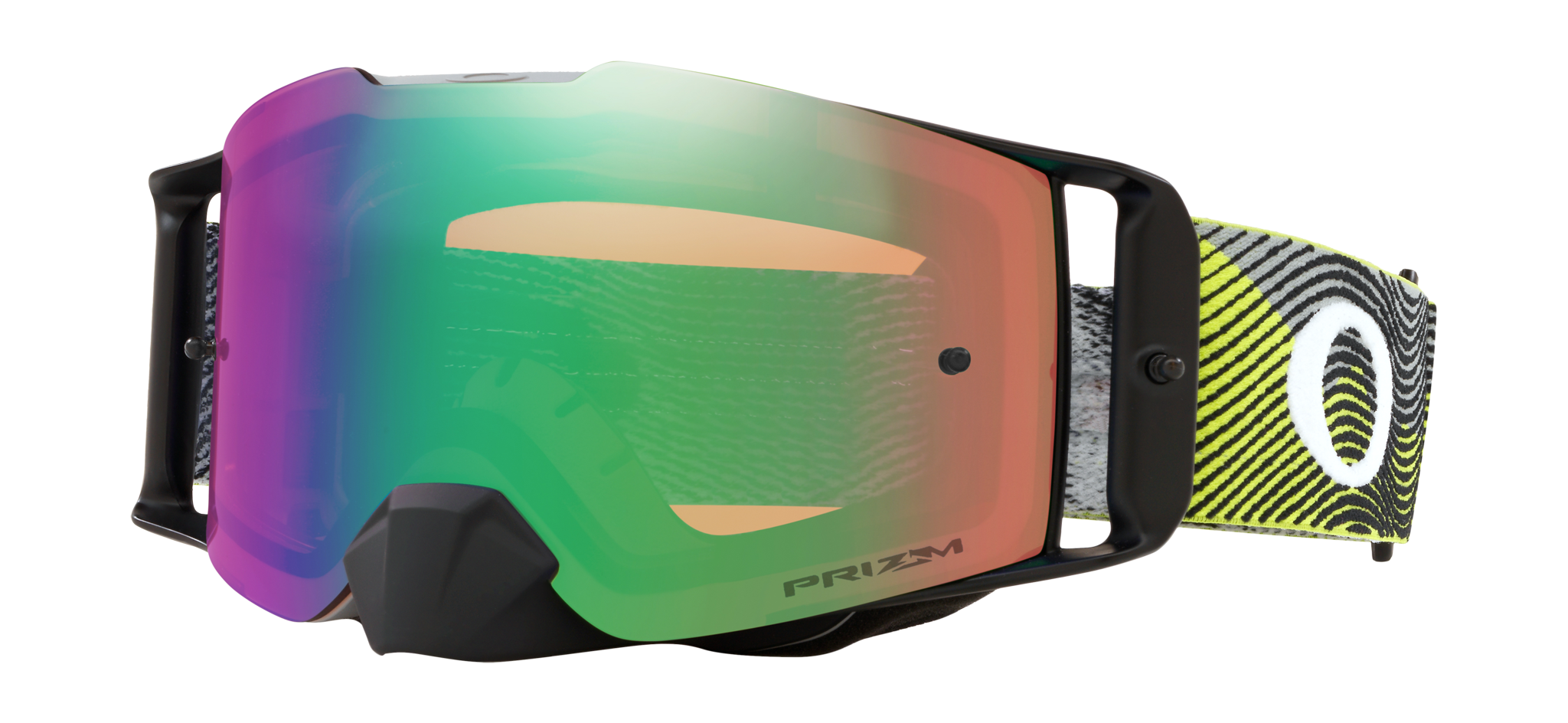 Oakley Crossbril Front Line MX Rut City Green Gunmetal - Prizm Jade Iridium Lens