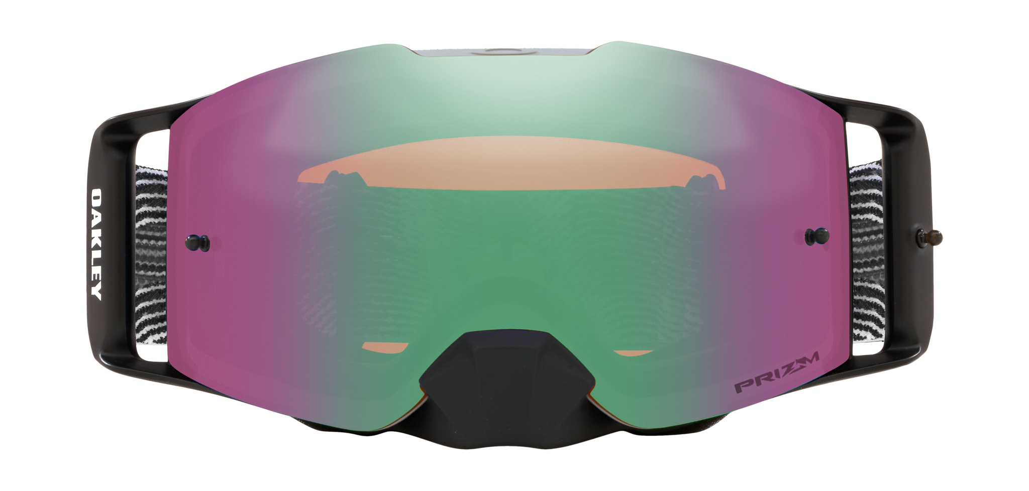Oakley Crossbril Front Line MX Rut City Green Gunmetal - Prizm Jade Iridium Lens