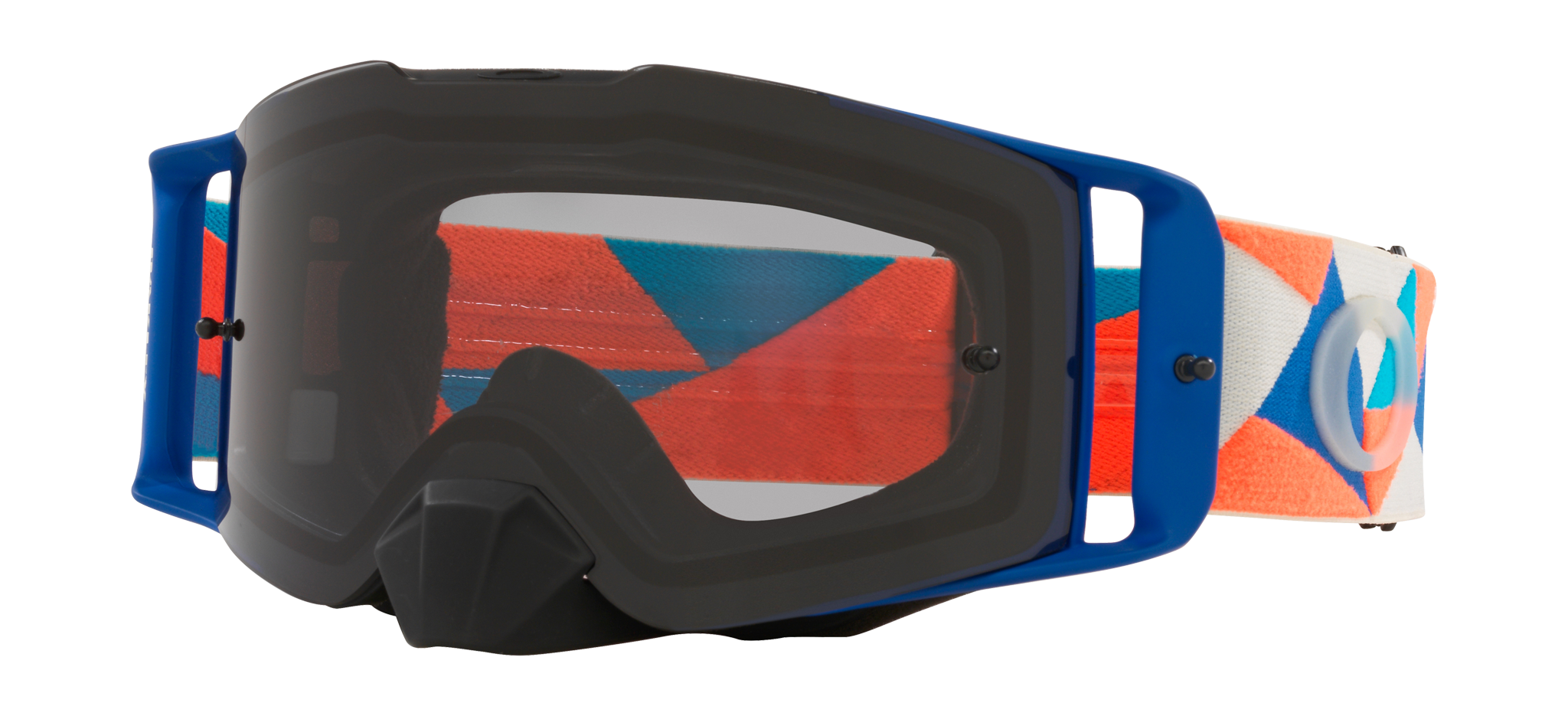 Oakley Crossbril Front Line MX Tri-Orange - Licht Grijs Lens